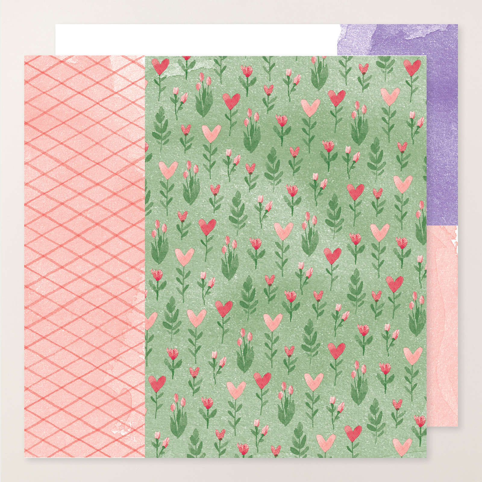 LOVE NOTES 6" X 6" (15.2 X 15.2 CM) MIX & MATCH DESIGNER SERIES PAPER