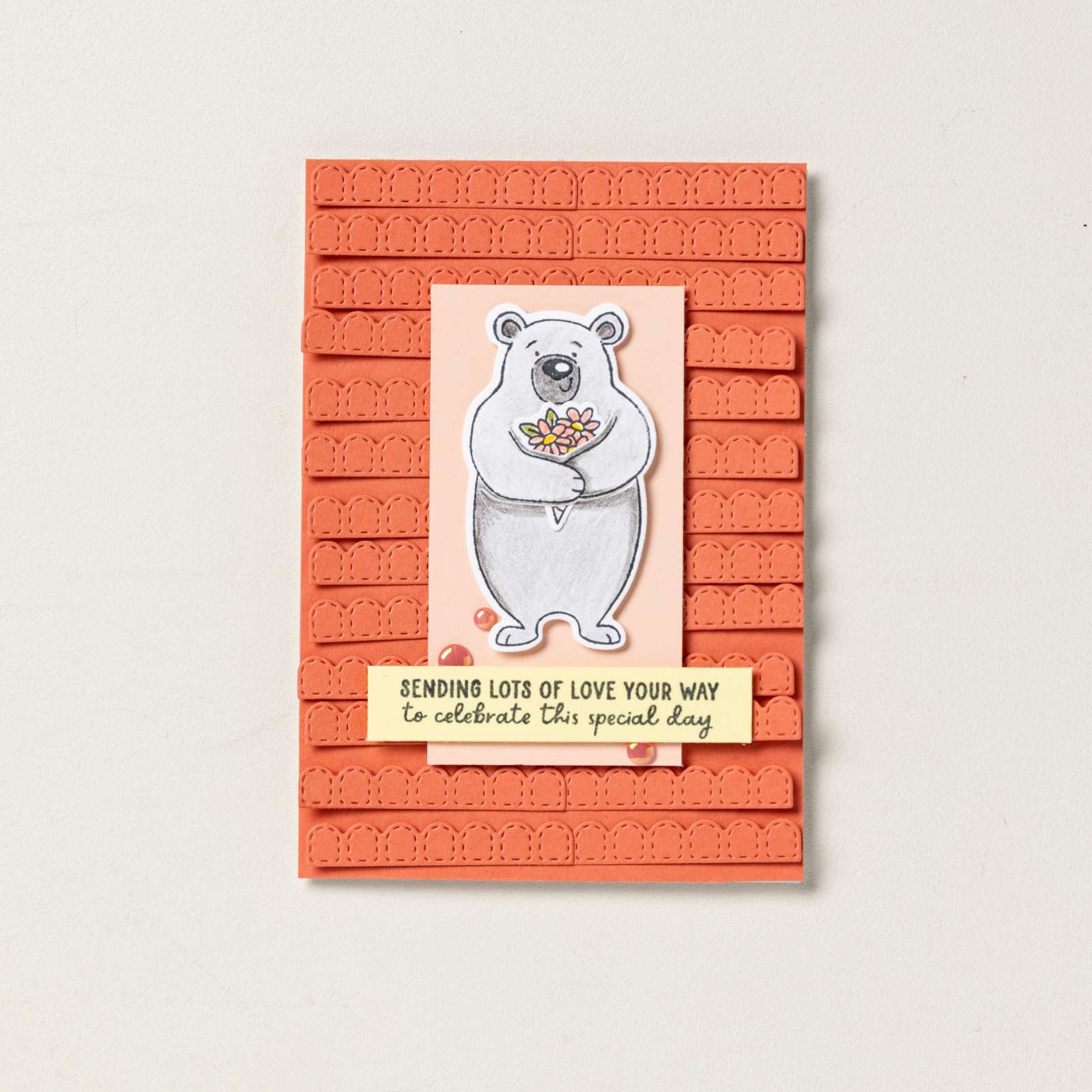 VALENTINE KISSES PHOTOPOLYMER STAMP SET (ENGLISH)