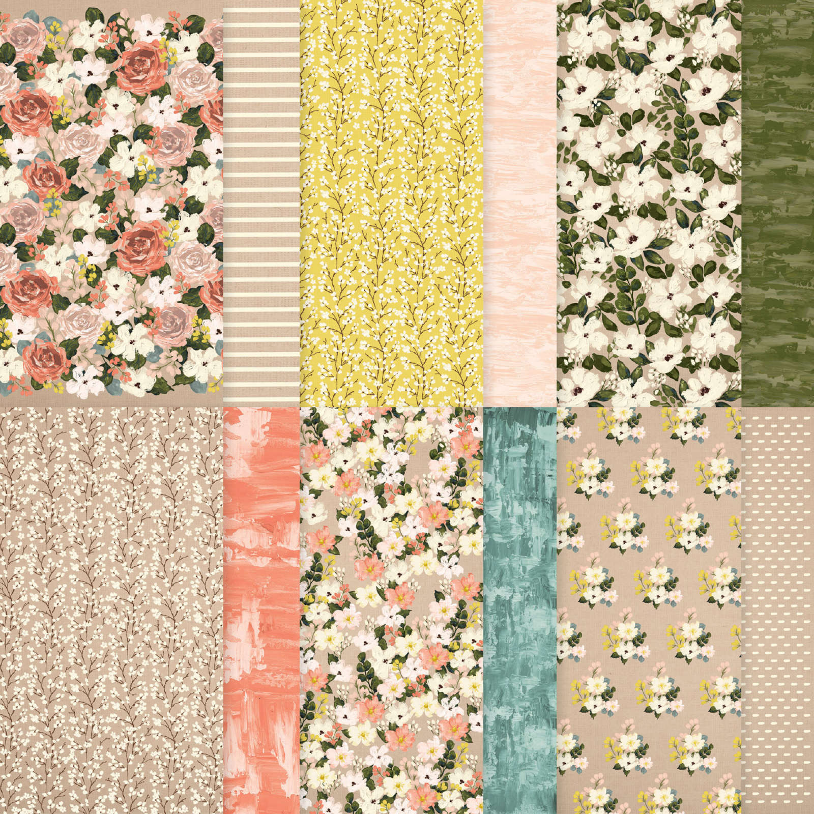 ASSORTIMENT DE COLLECTION BRUSHED WITH BEAUTY (ANGLAIS)