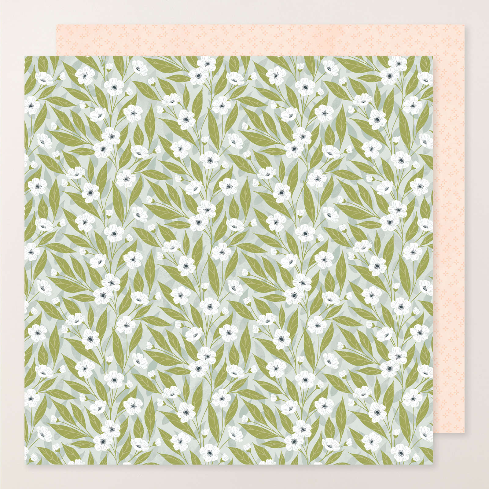 LOVELY BLOSSOMS 12" X 12" (30.5 X 30.5 CM) DESIGNER SERIES PAPER