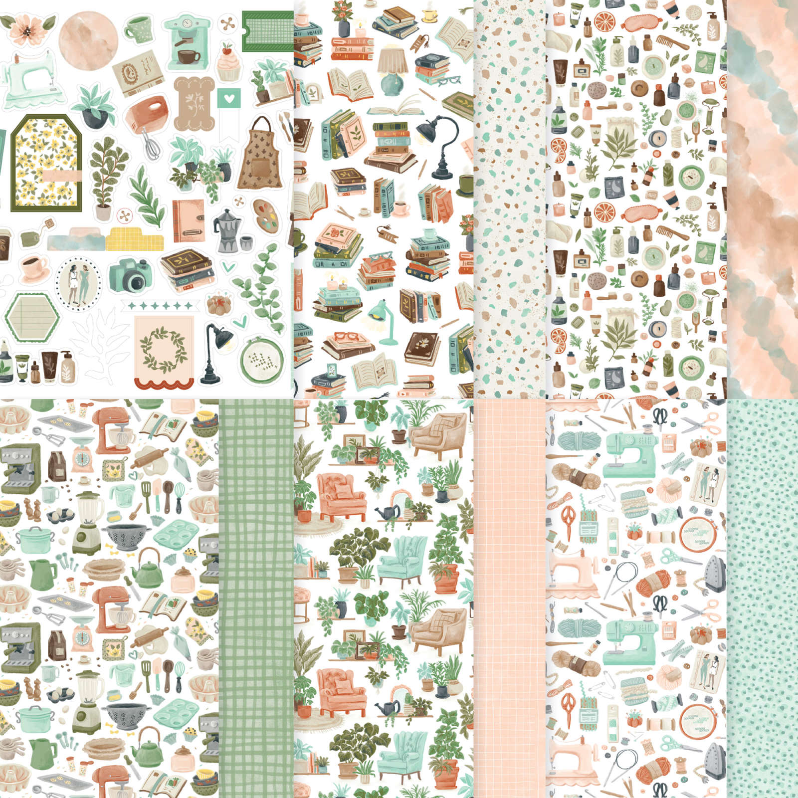 HOBBY HAVEN 12" X 12" (30.5 X 30.5 CM) SPECIALTY DESIGNER SERIES PAPER