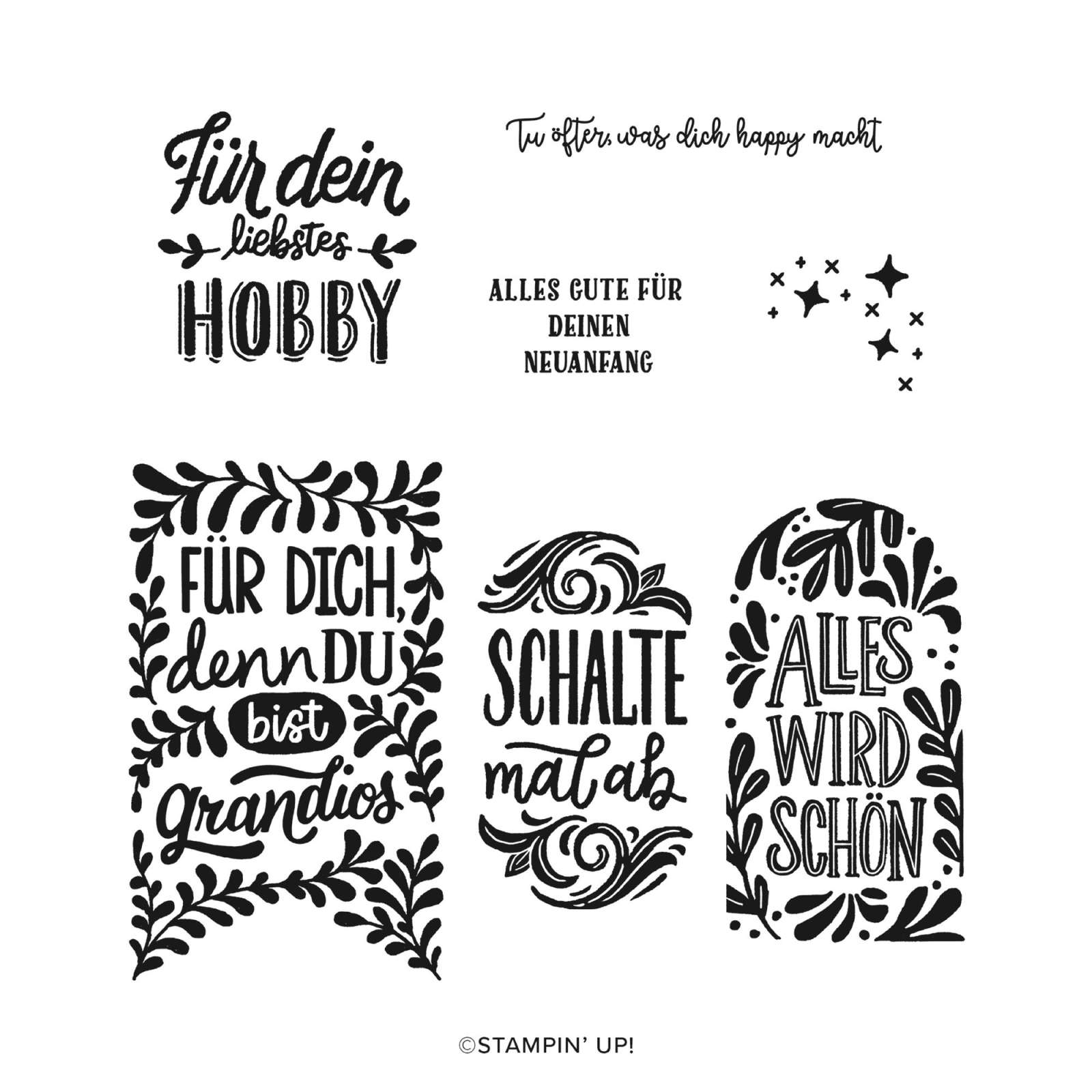 PRODUKTPAKET KREATIVE ZEITEN (DEUTSCH)