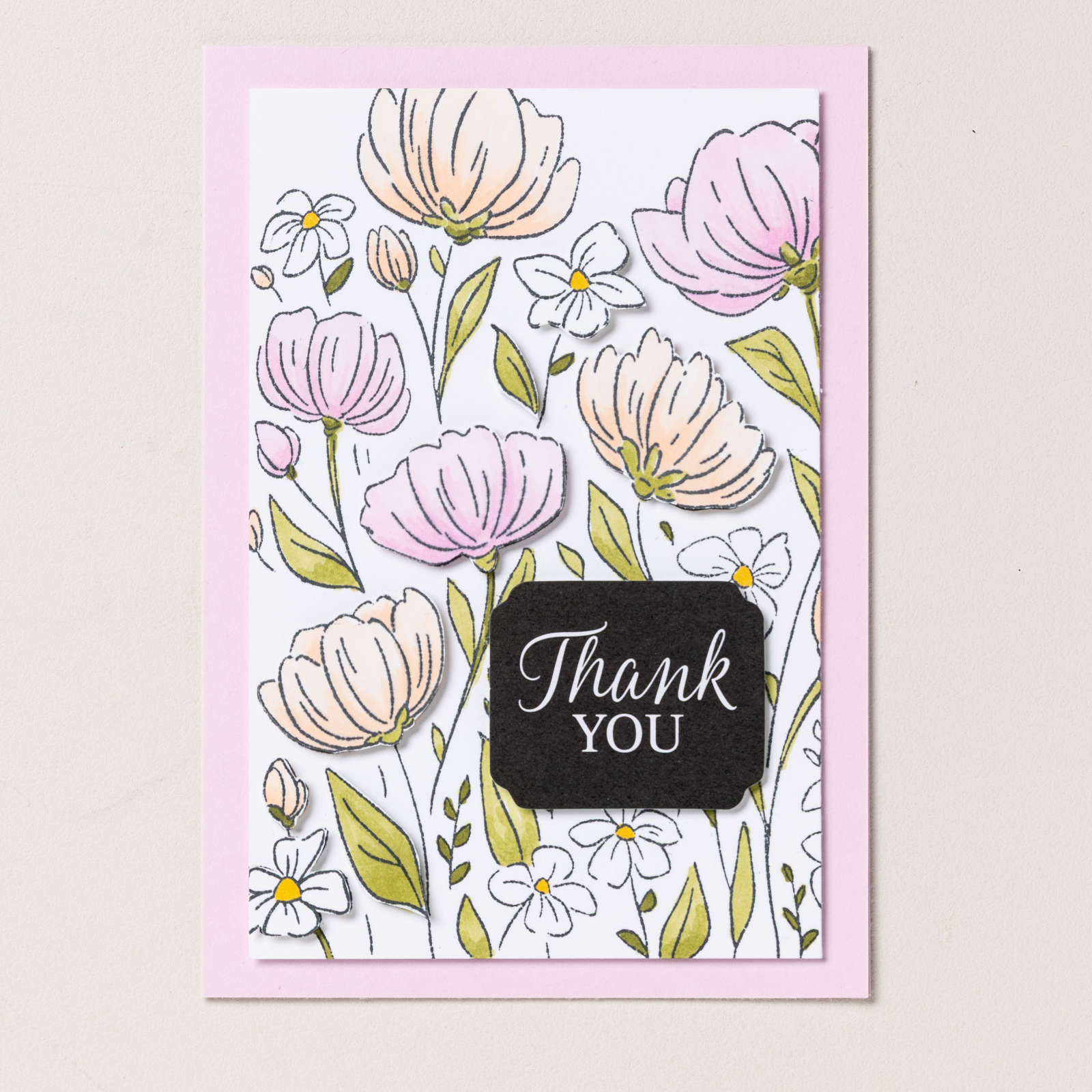 FLOWERS FAIR PHOTOPOLYMER STAMP SET