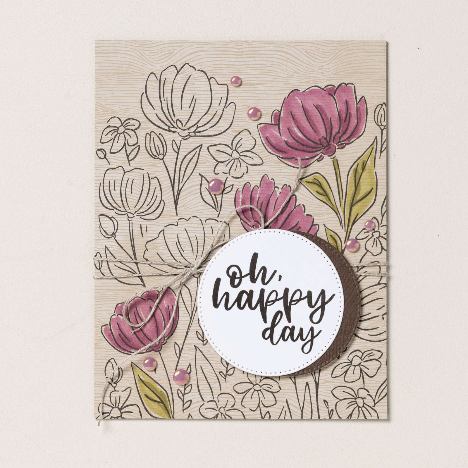 FLOWERS FAIR PHOTOPOLYMER STAMP SET