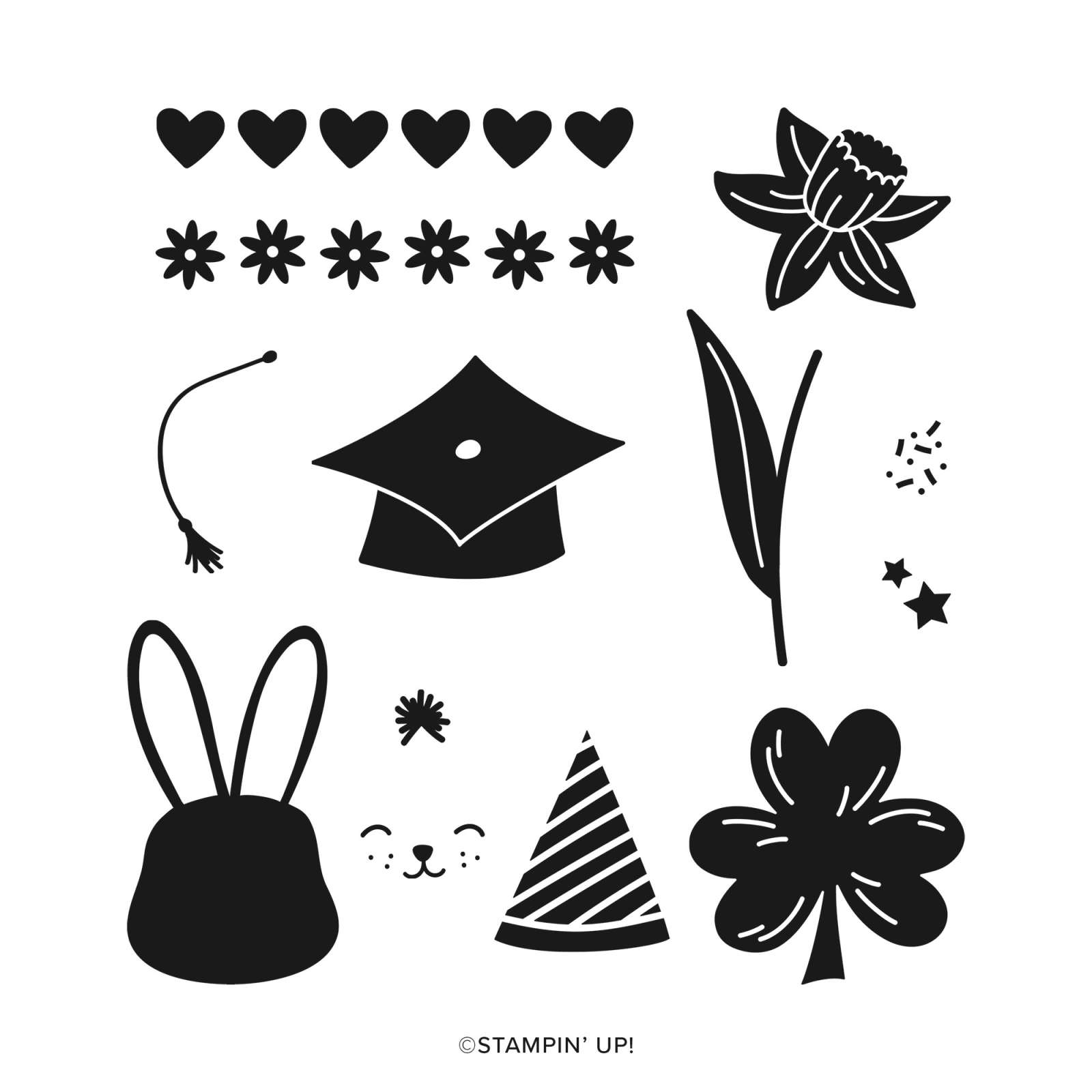 SEASONAL CELEBRATIONS PHOTOPOLYMER STAMP SET