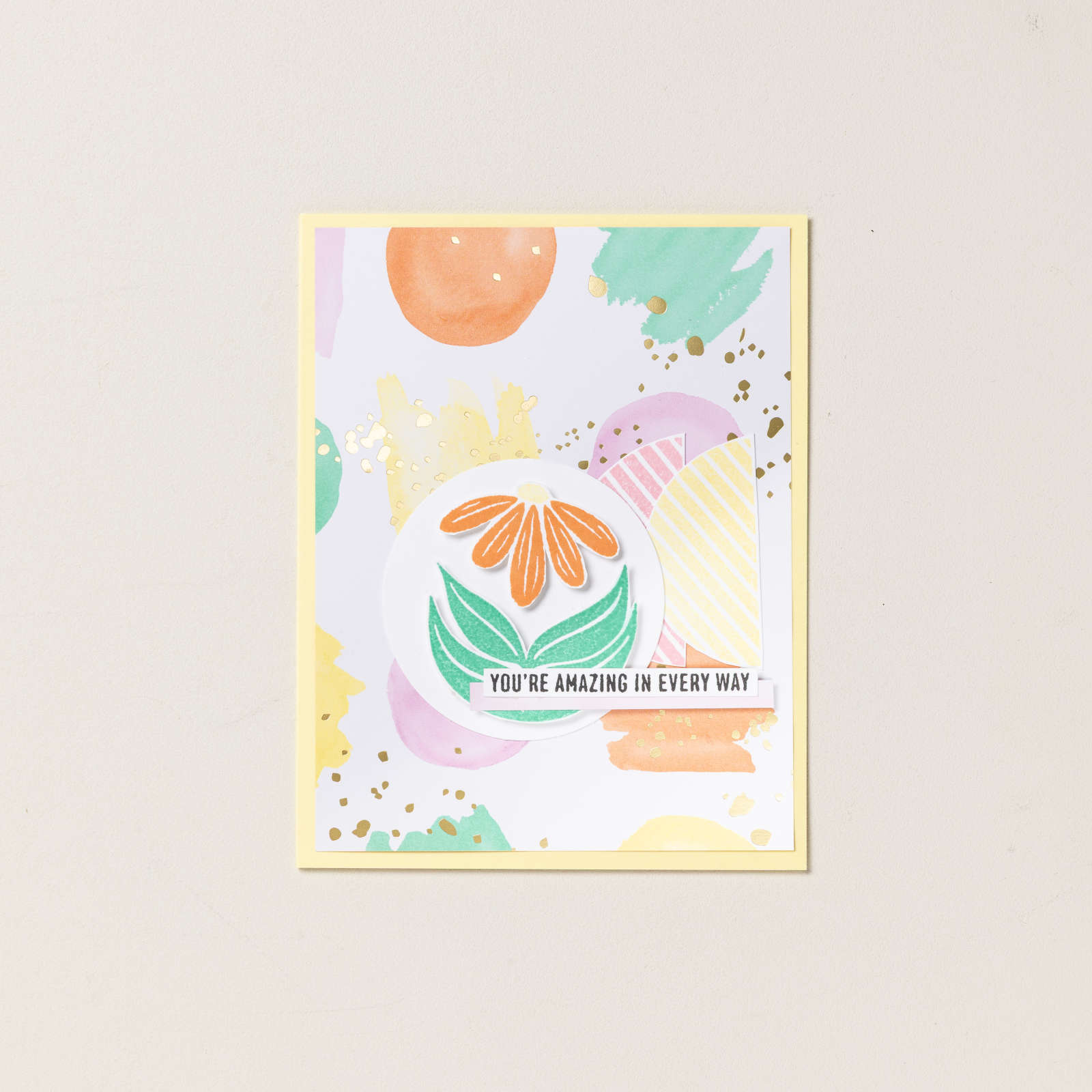 A ROUND OF HELLOS PHOTOPOLYMER STAMP SET (ENGLISH)