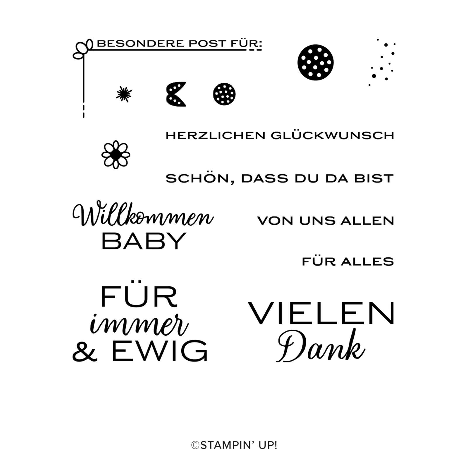 KREATIVSET FÜR FREUDIGE ANLÄSSE (DEUTSCH)