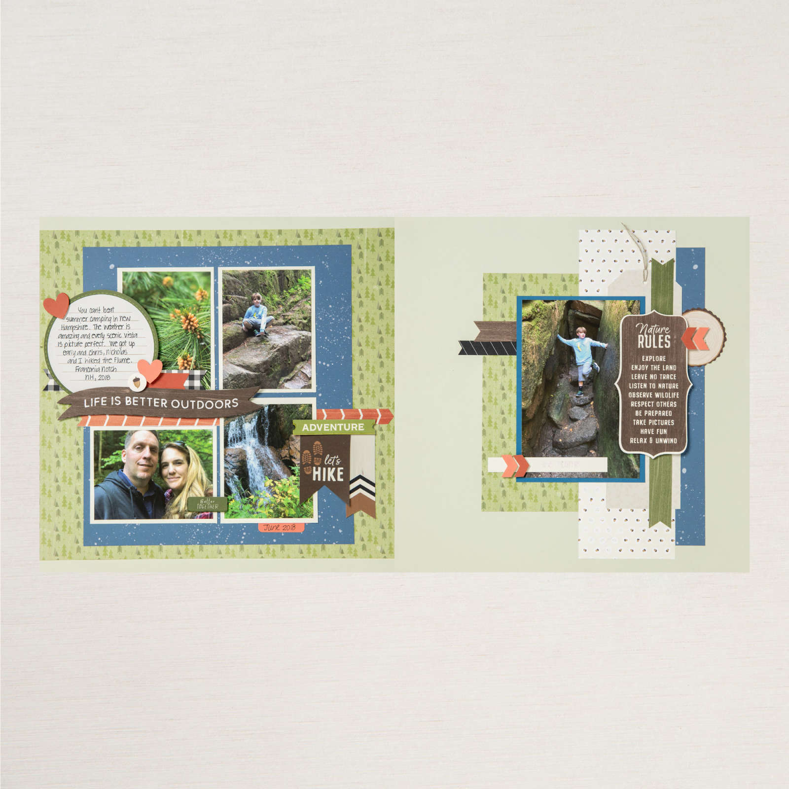 WEEKEND ADVENTURES SCRAPBOOKING WORKSHOP KIT (ENGLISH)
