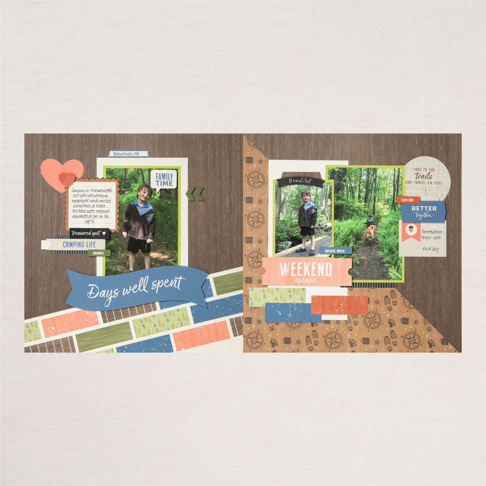 WEEKEND ADVENTURES SCRAPBOOKING WORKSHOP KIT (ENGLISH)