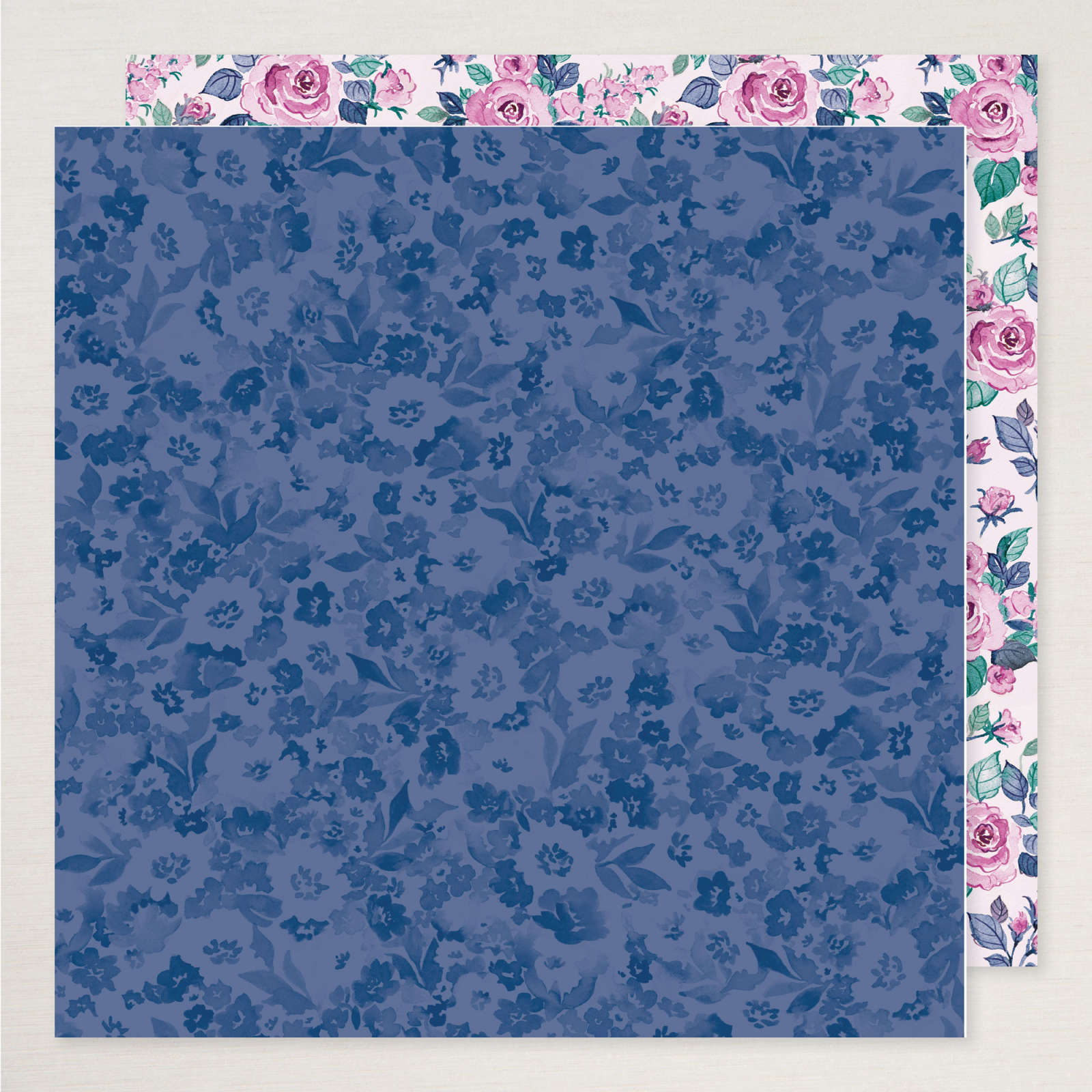 LOVELY FLORALS DESIGNER SERIES PAPER & STICKER SHEET (ENGLISH)