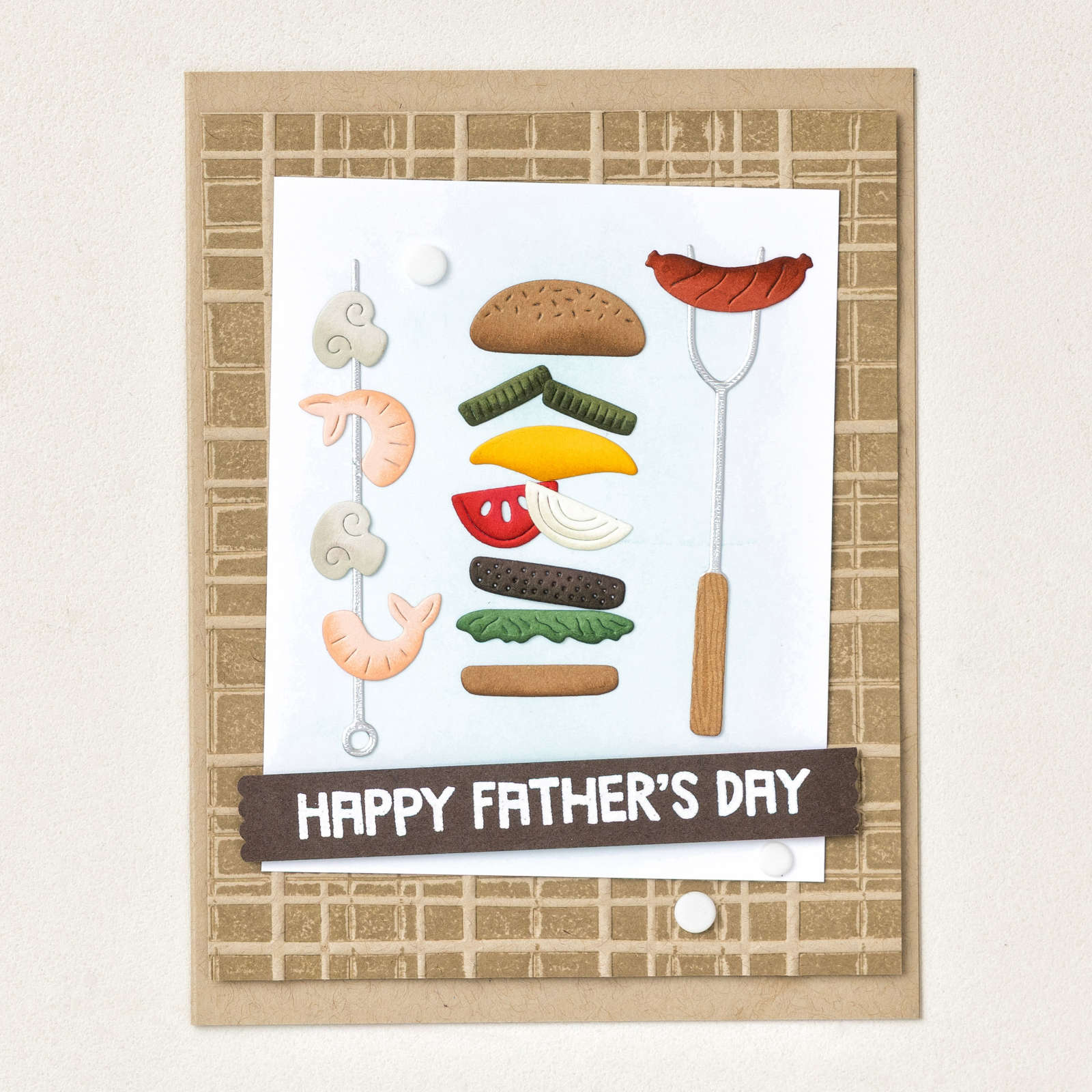 BBQ MASTER PHOTOPOLYMER STAMP SET (ENGLISH)
