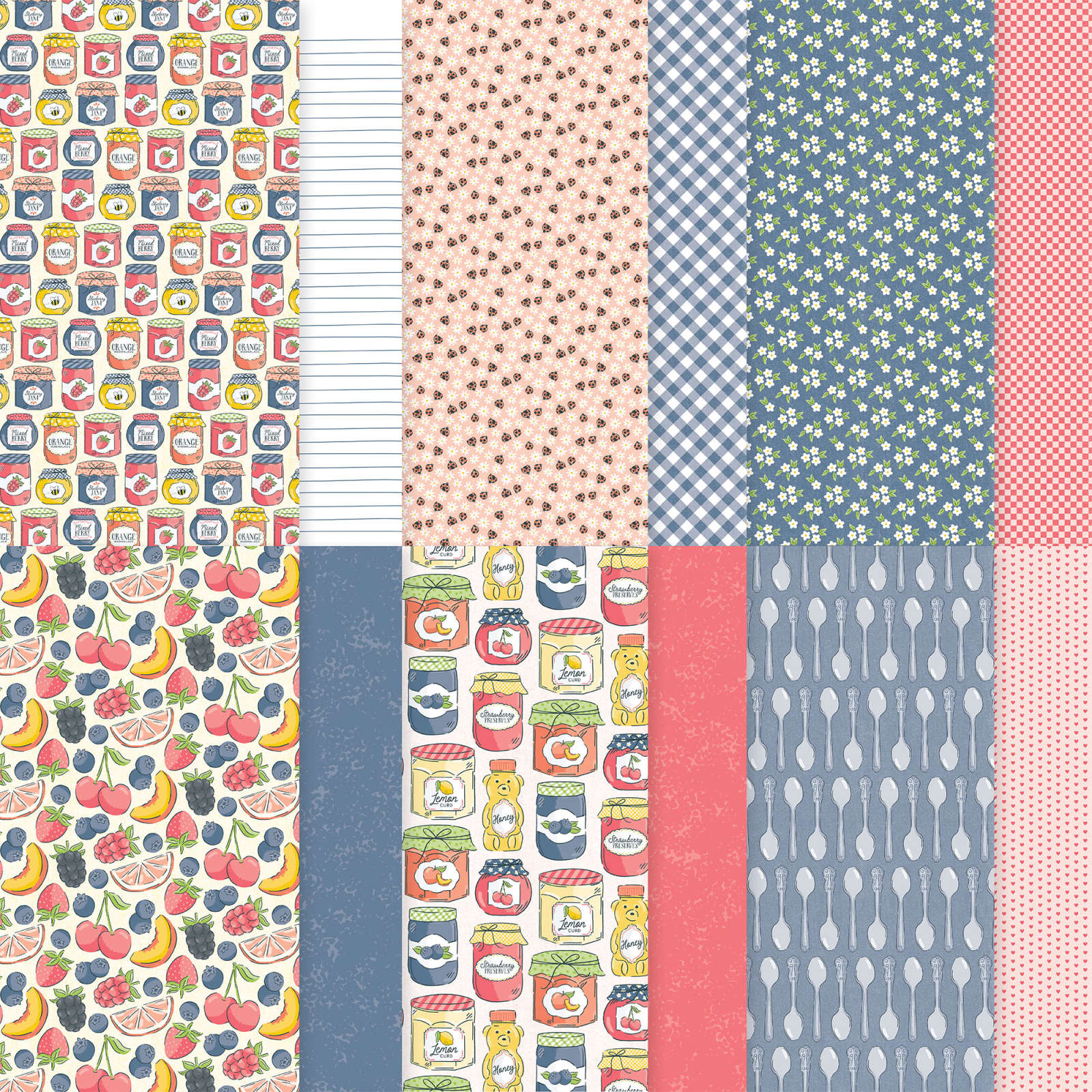 HOMEMADE SWEETNESS 12" X 12" (30.5 X 30.5 CM)  DESIGNER SERIES PAPER