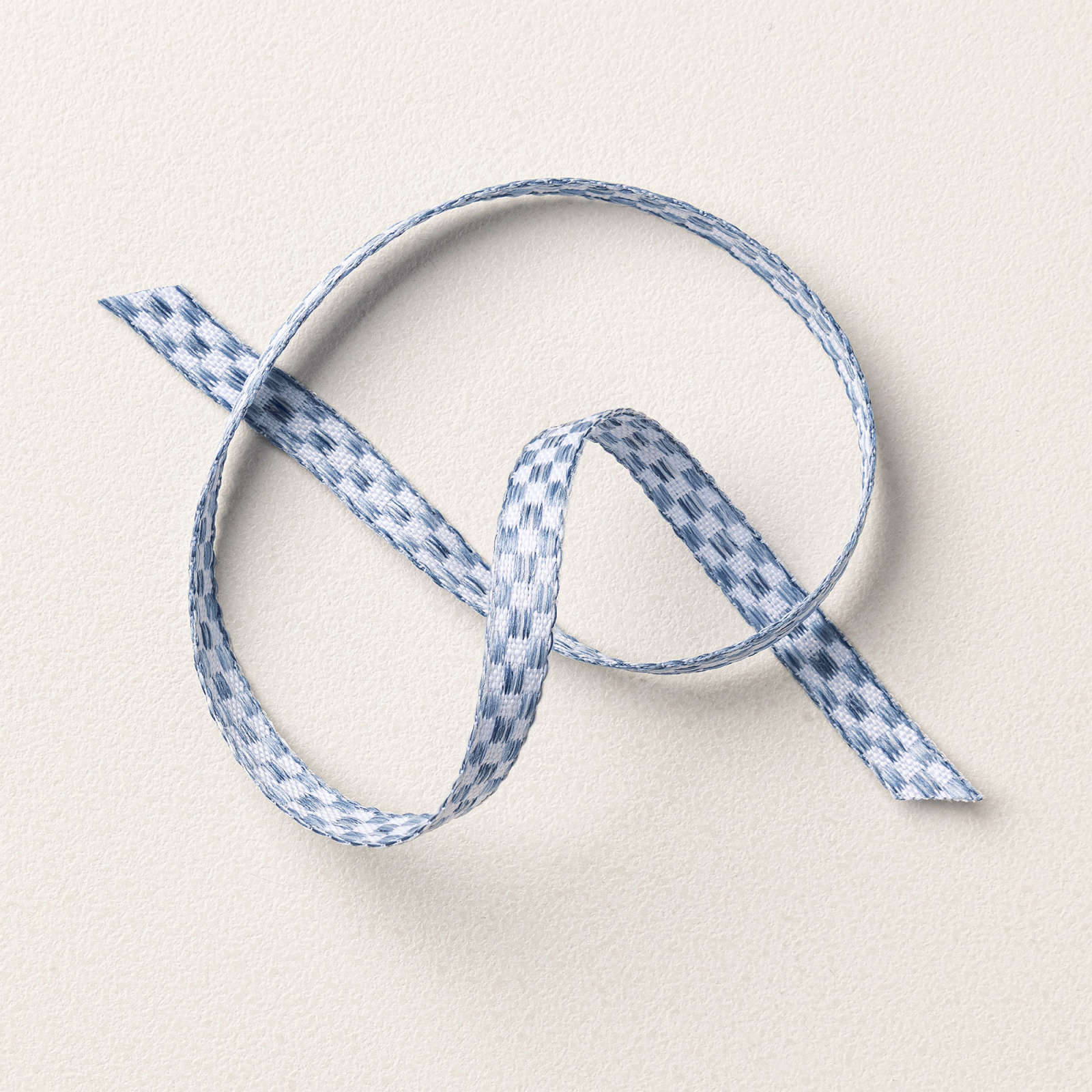 MISTY MOONLIGHT 1/4" (6.4 MM) CHECKERED TRIM