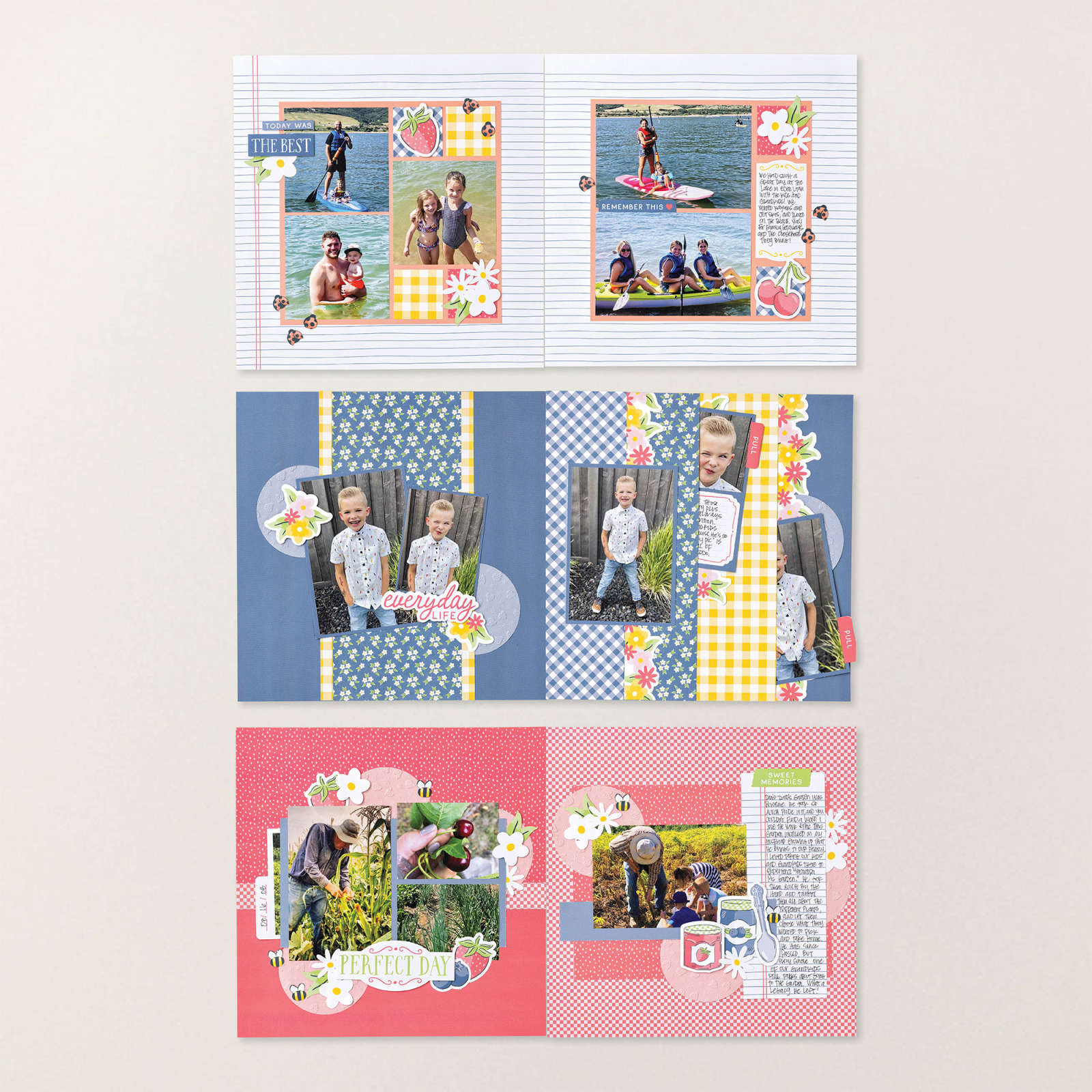 MADE WITH SWEETNESS SCRAPBOOKING WORKSHOP KIT (ENGLISH)