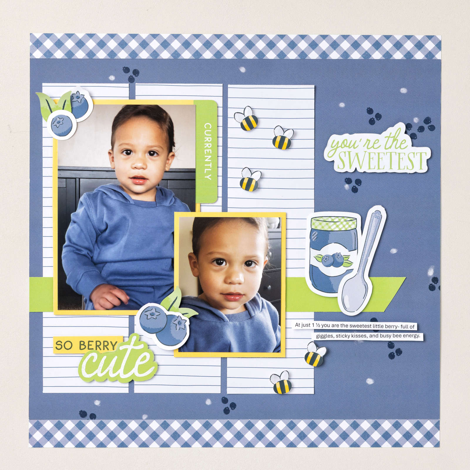 MADE WITH SWEETNESS PHOTOPOLYMER STAMP SET (ENGLISH)