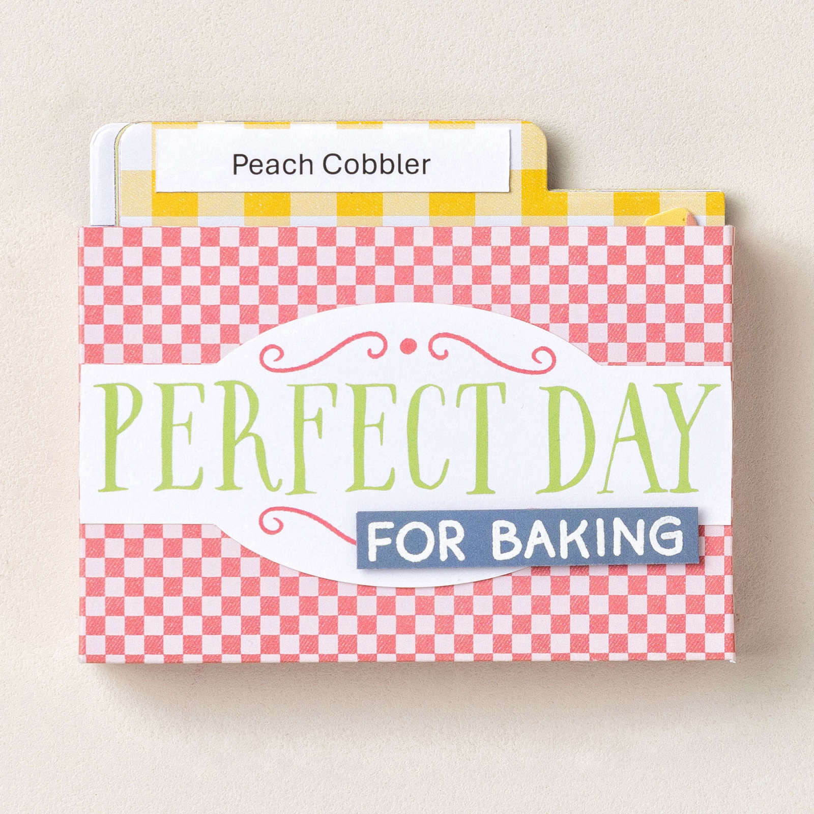 MADE WITH SWEETNESS 12" X 12" (30.5 X 30.5 CM) TWO-TONE CARDSTOCK