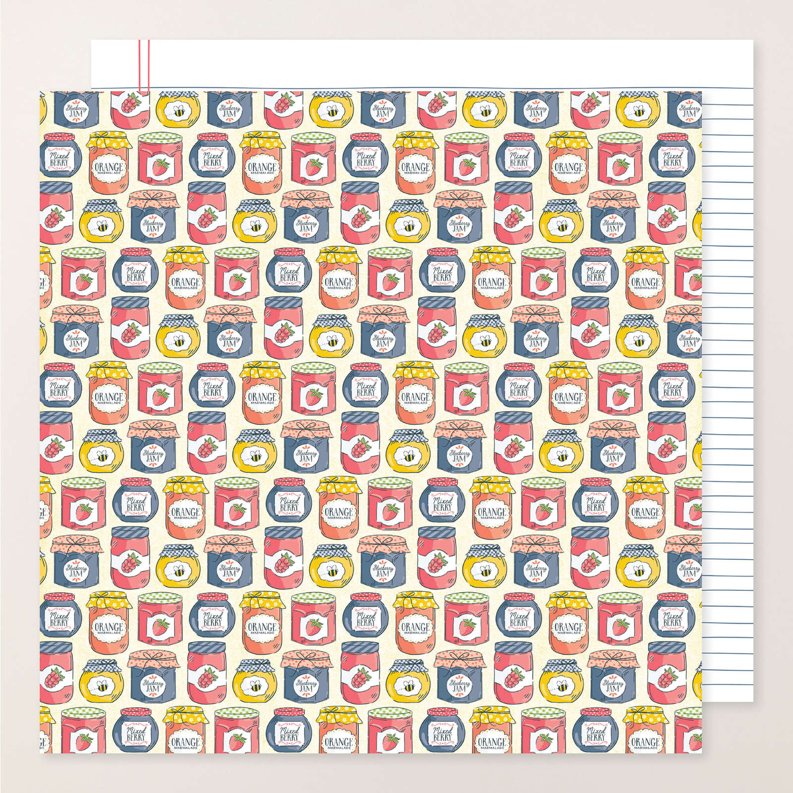 HOMEMADE SWEETNESS DESIGNER SERIES PAPER & STICKER SHEET (ENGLISH)
