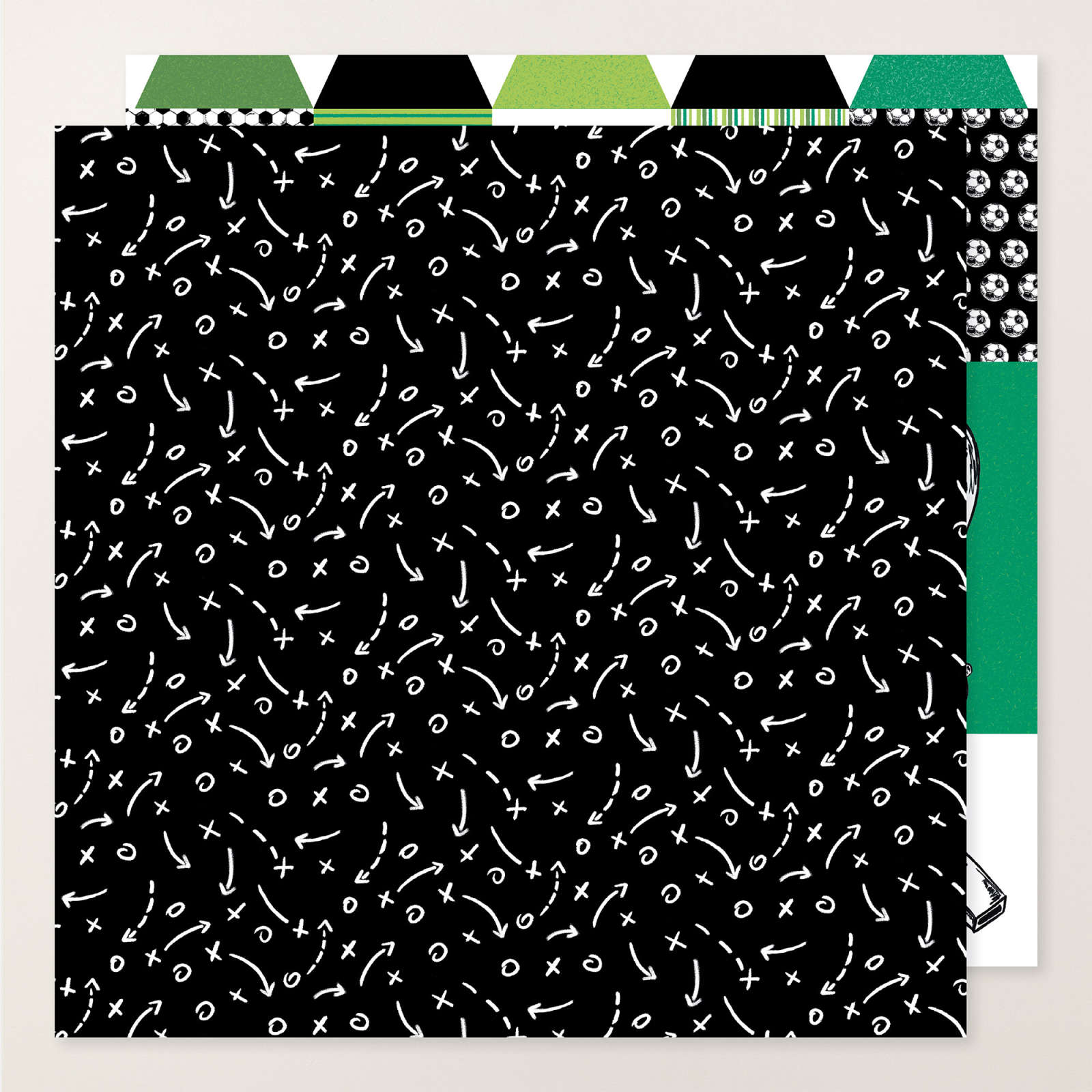 A WONDERFUL MATCH 12" X 12" (30.5 X 30.5 CM) DESIGNER SERIES PAPER