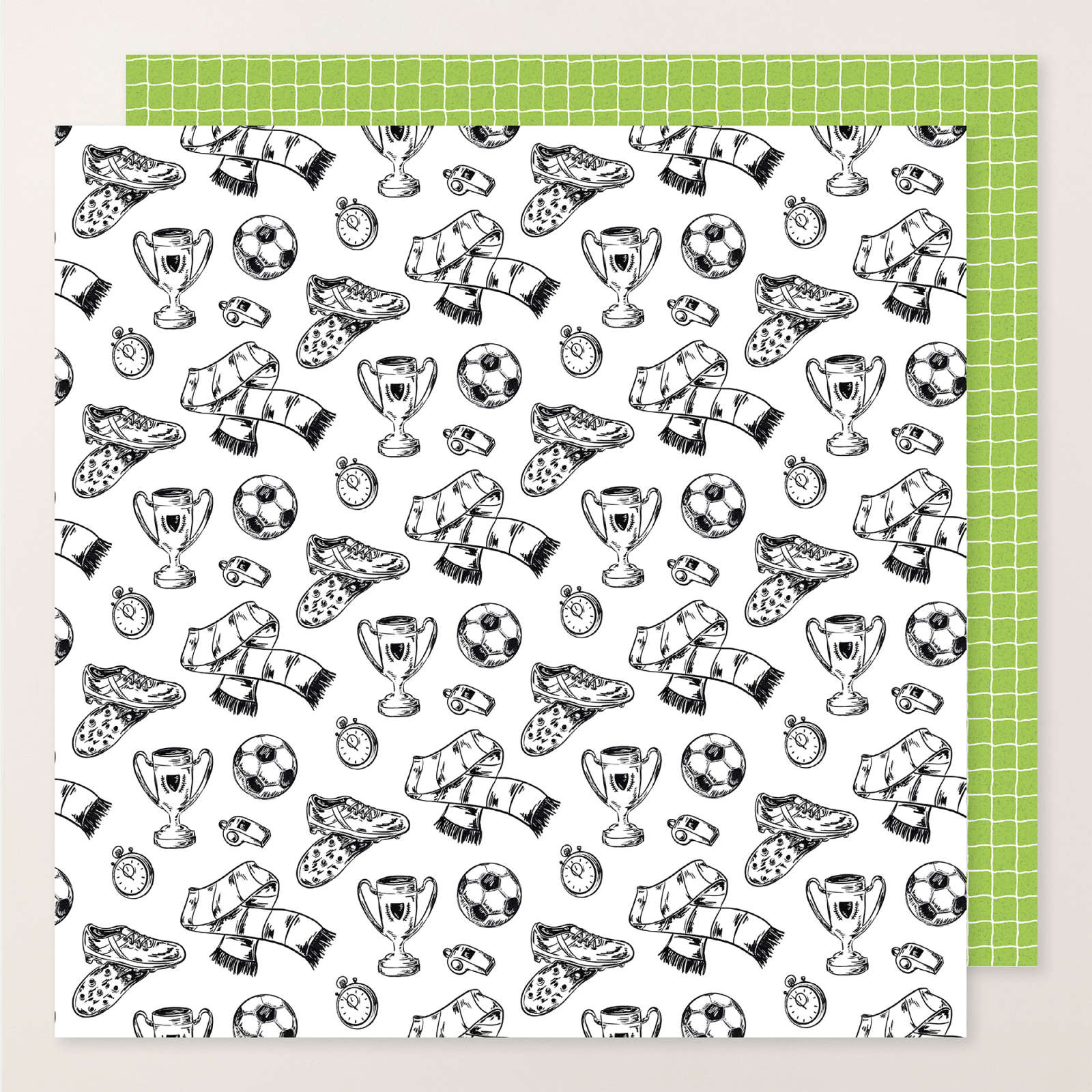 A WONDERFUL MATCH 12" X 12" (30.5 X 30.5 CM) DESIGNER SERIES PAPER