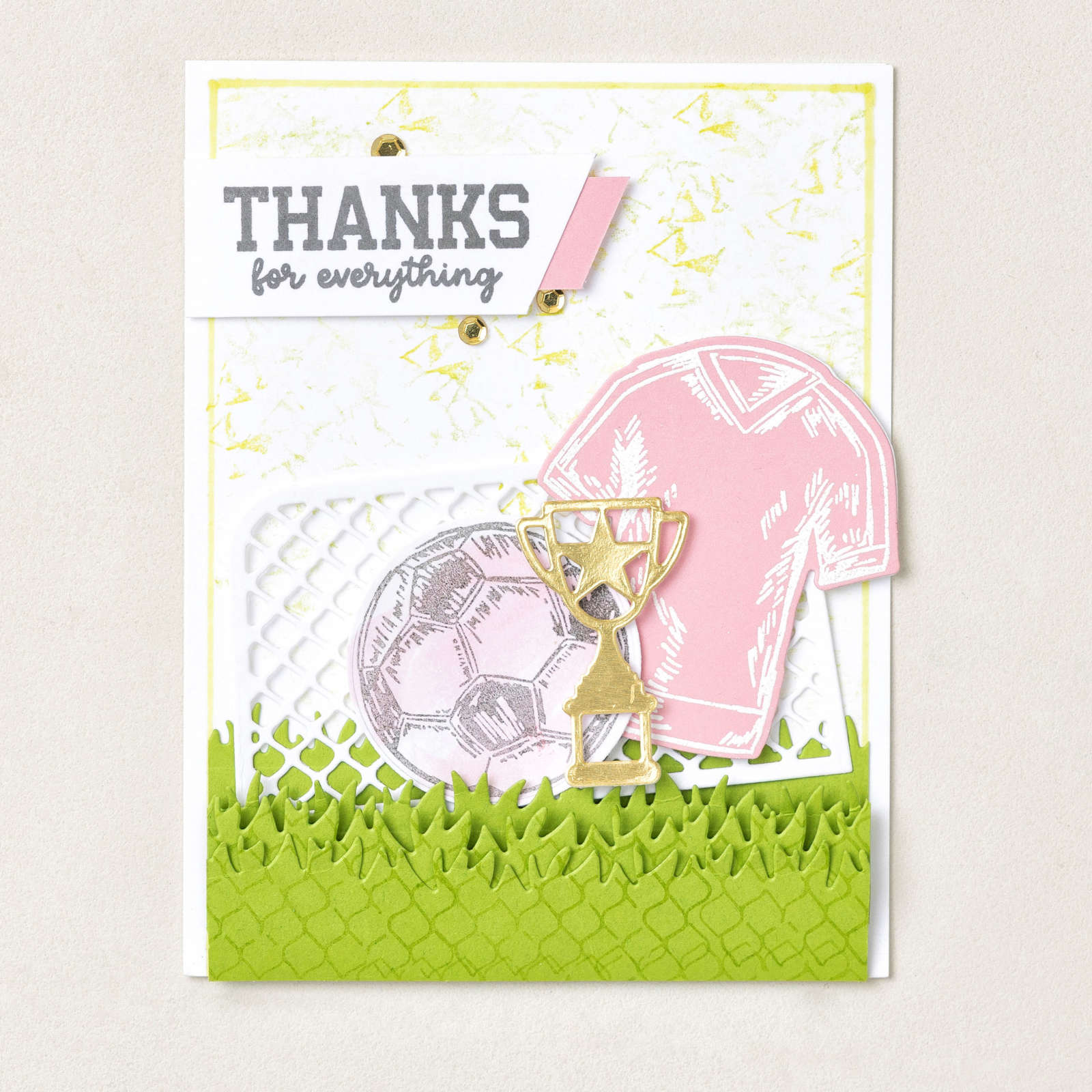 MATCH DAY PHOTOPOLYMER STAMP SET (ENGLISH)