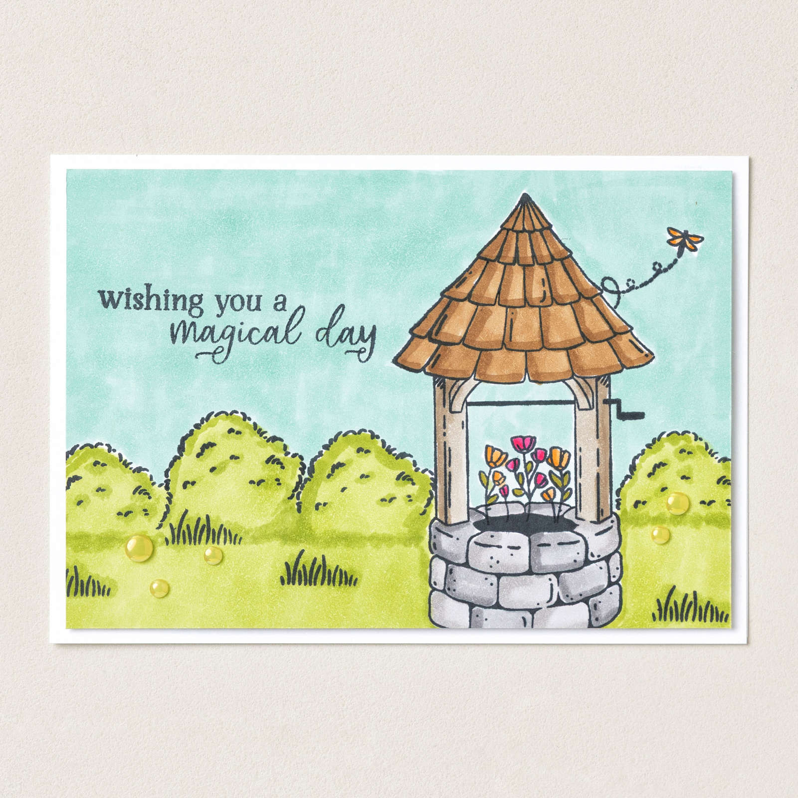 MAKE A WISH PHOTOPOLYMER STAMP SET (ENGLISH)