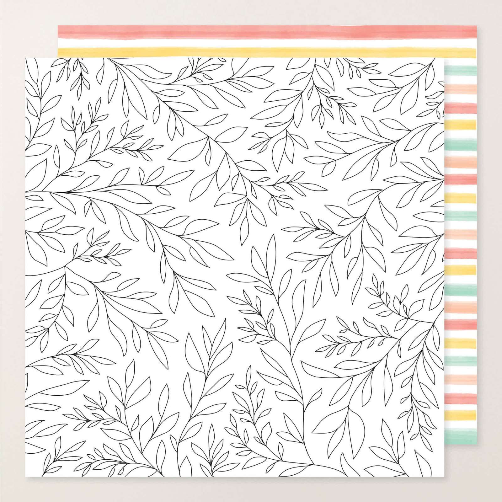 BEAUTIFUL ORDINARY LIFE 12" X 12" (30.5 X 30.5 CM) DESIGNER SERIES PAPER