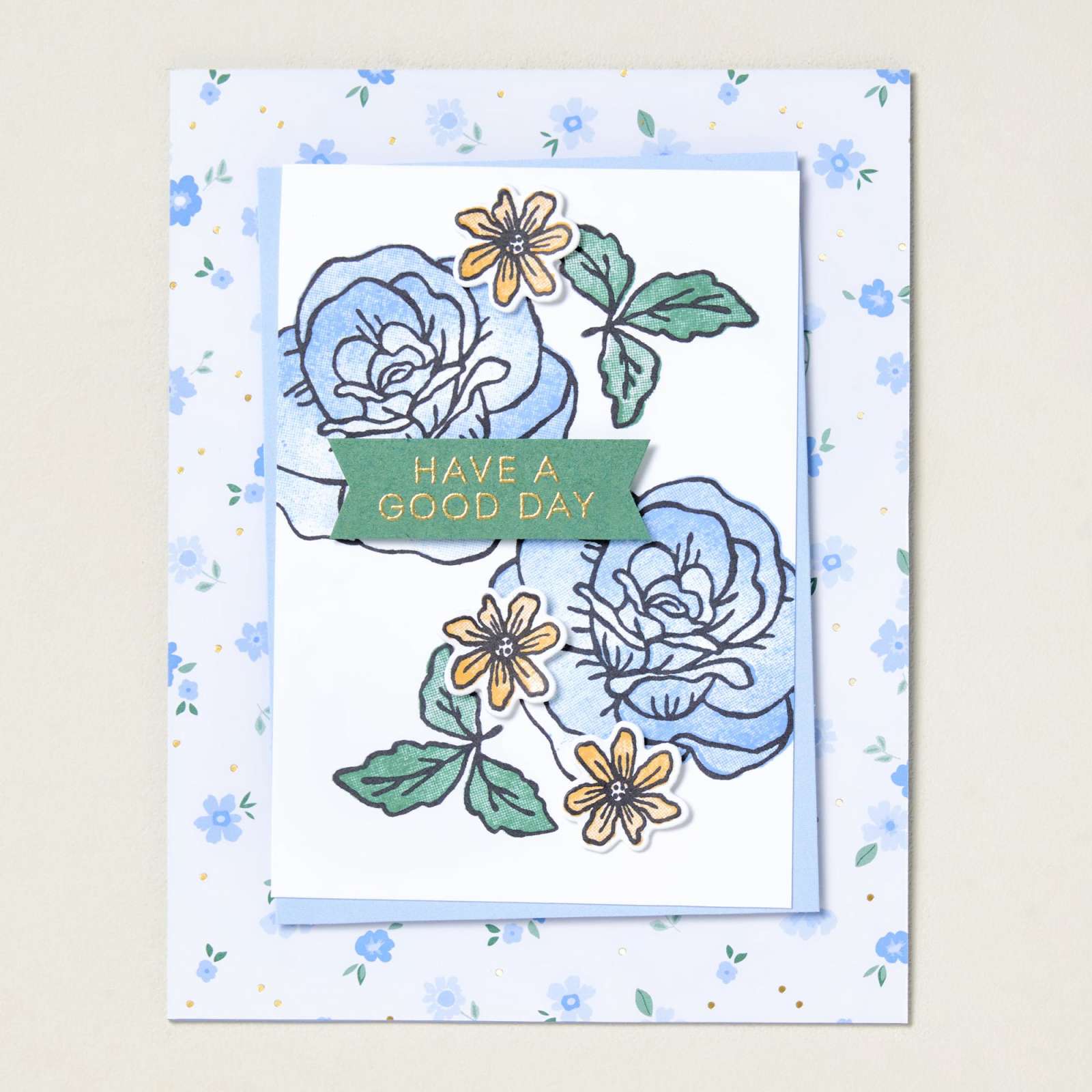 SCALLOPED BLOOMS PHOTOPOLYMER STAMP SET (ENGLISH)