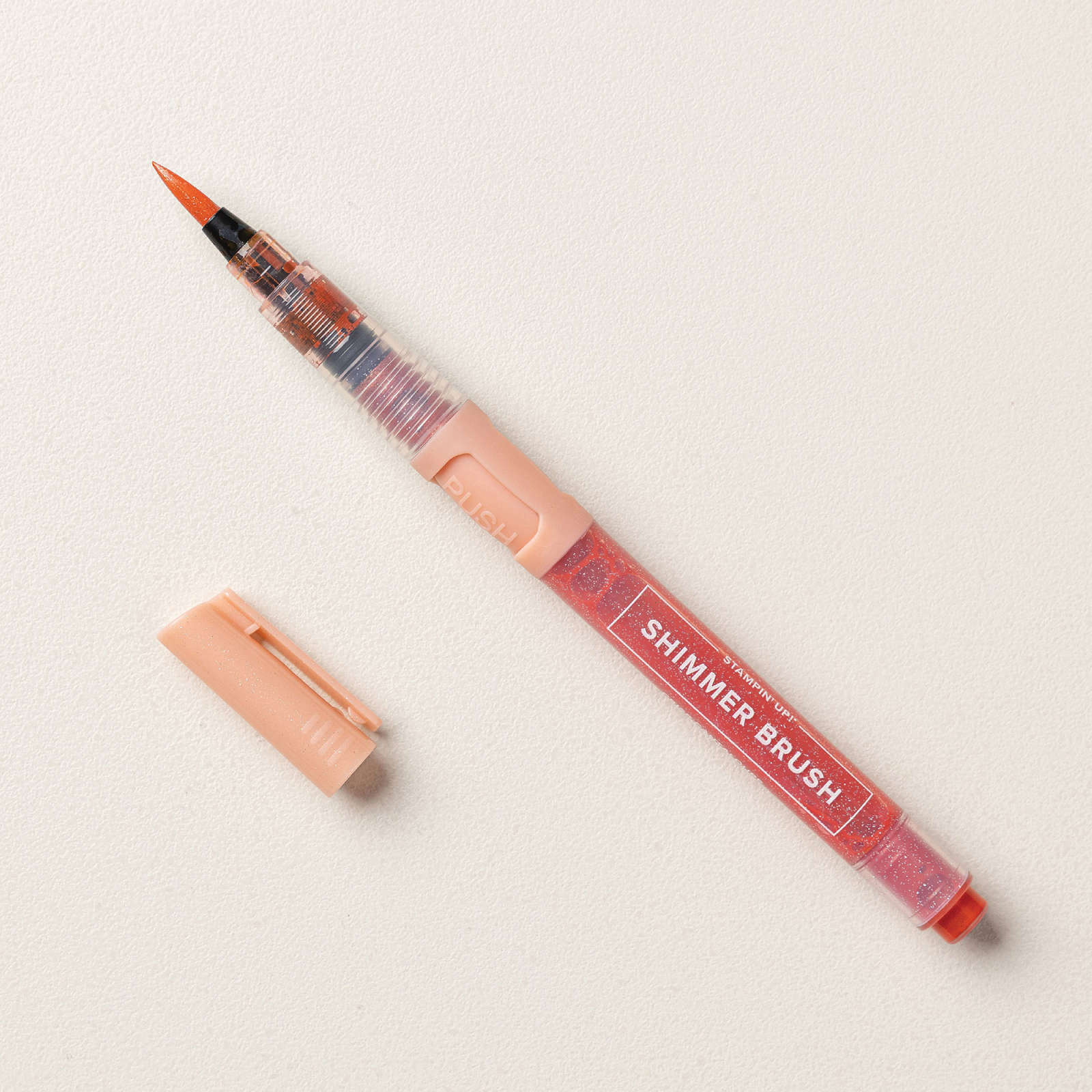 CRISP CANTALOUPE SHIMMER BRUSH