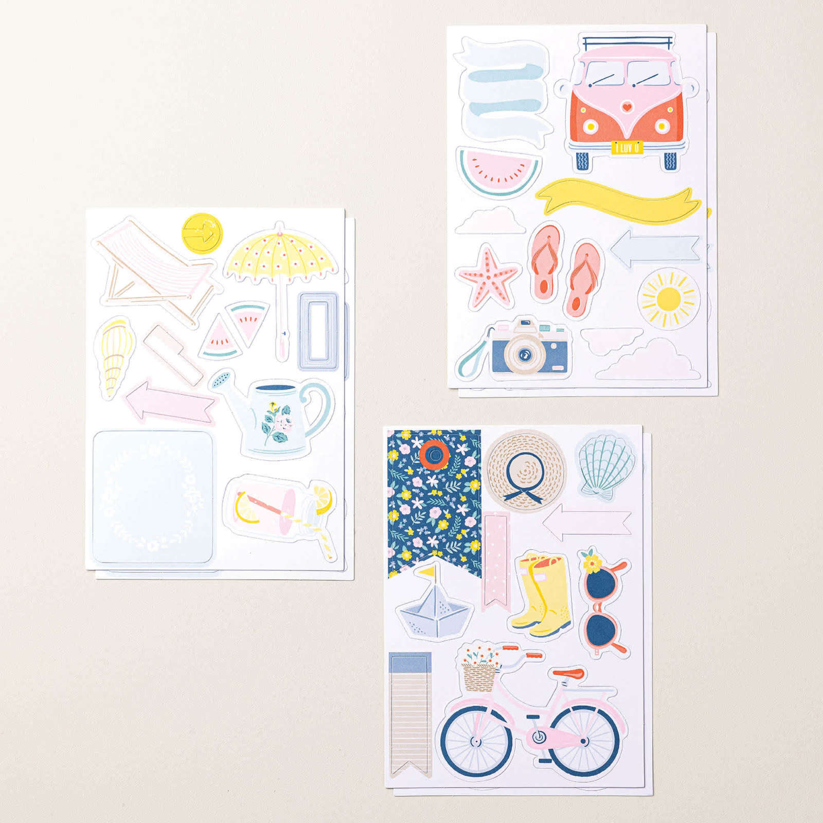 UNDER THE SUN MIX & MATCH EPHEMERA PACK