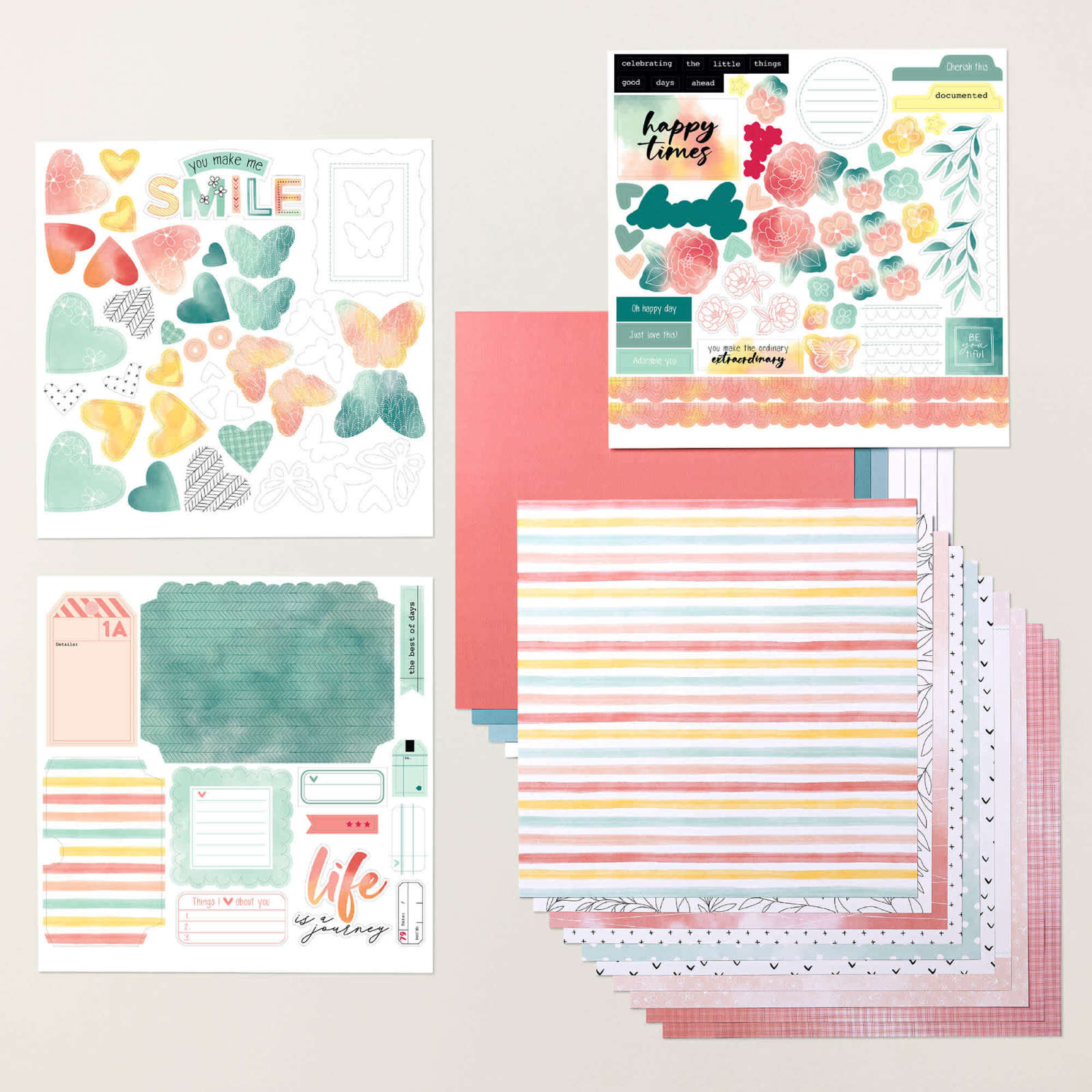 WORKSHOPPAKKET VOOR SCRAPBOOKS - EXTRAORDINARY LIFE (ENGELS)