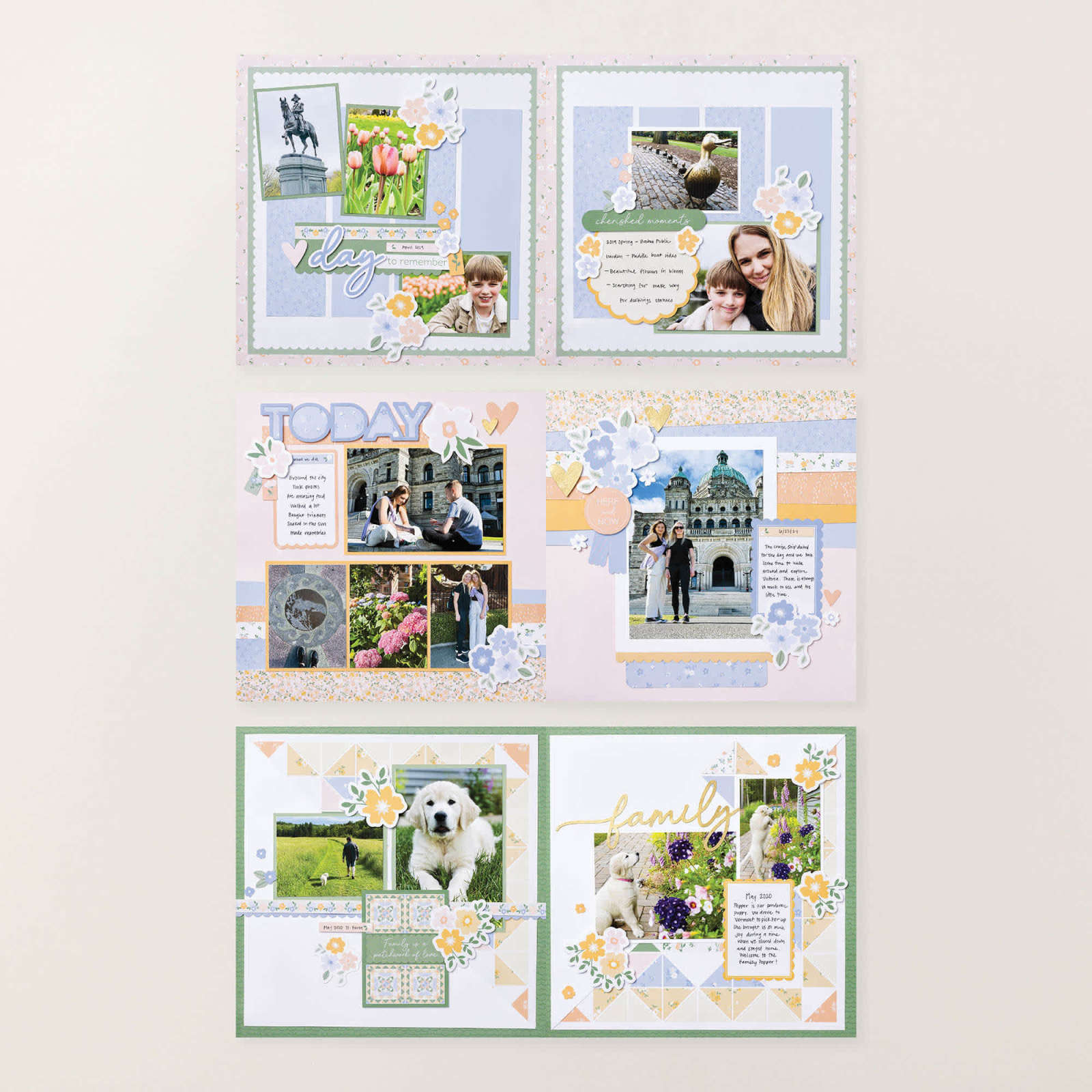 HEIRLOOM BOUTIQUE SCRAPBOOKING WORKSHOP KIT (ENGLISH)