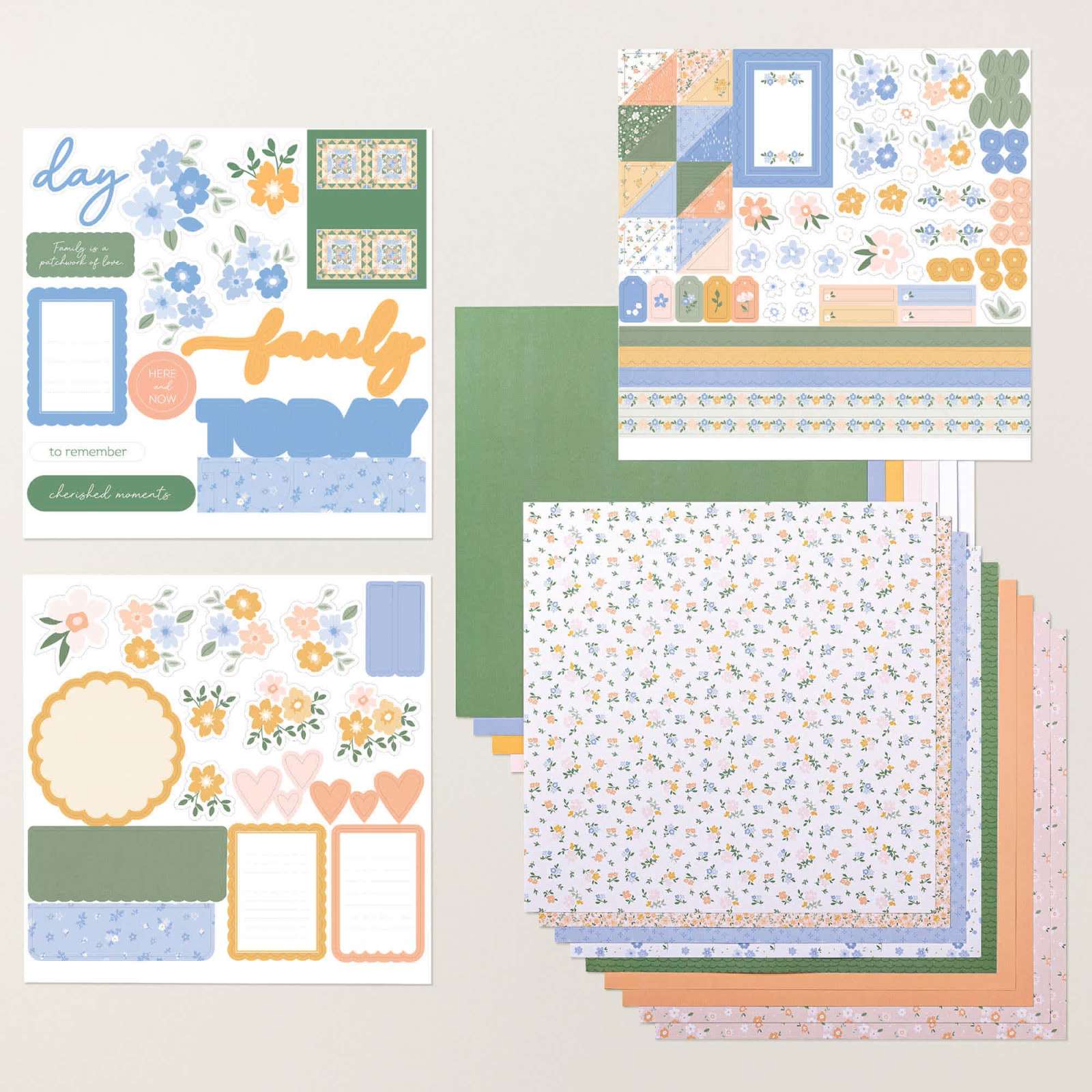 HEIRLOOM BOUTIQUE SCRAPBOOKING WORKSHOP KIT (ENGLISH)