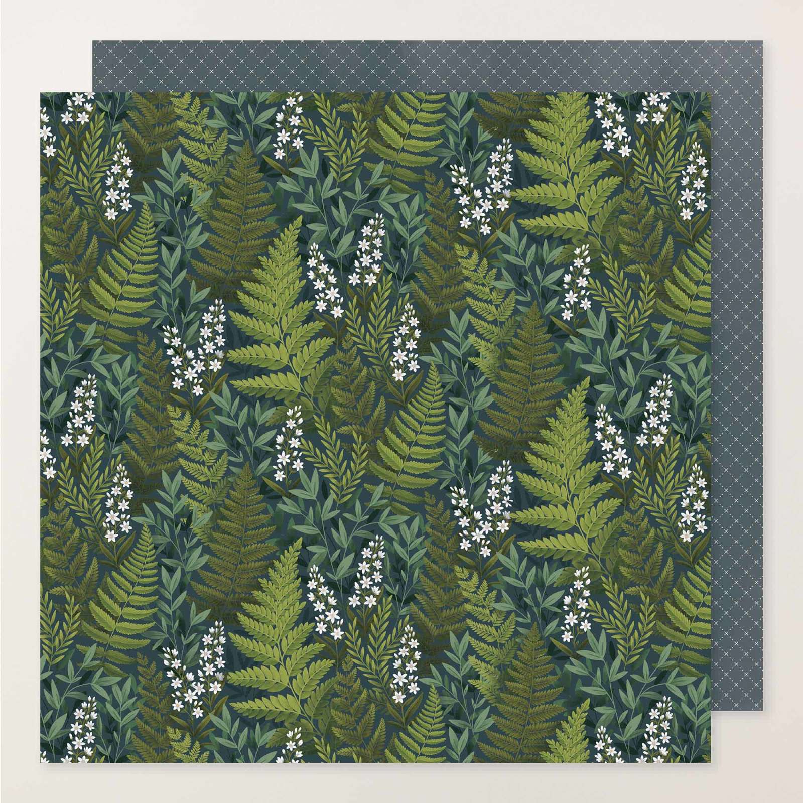 MOONLIT FLORA 12" X 12" (30.5 X 30.5 CM) DESIGNER SERIES PAPER
