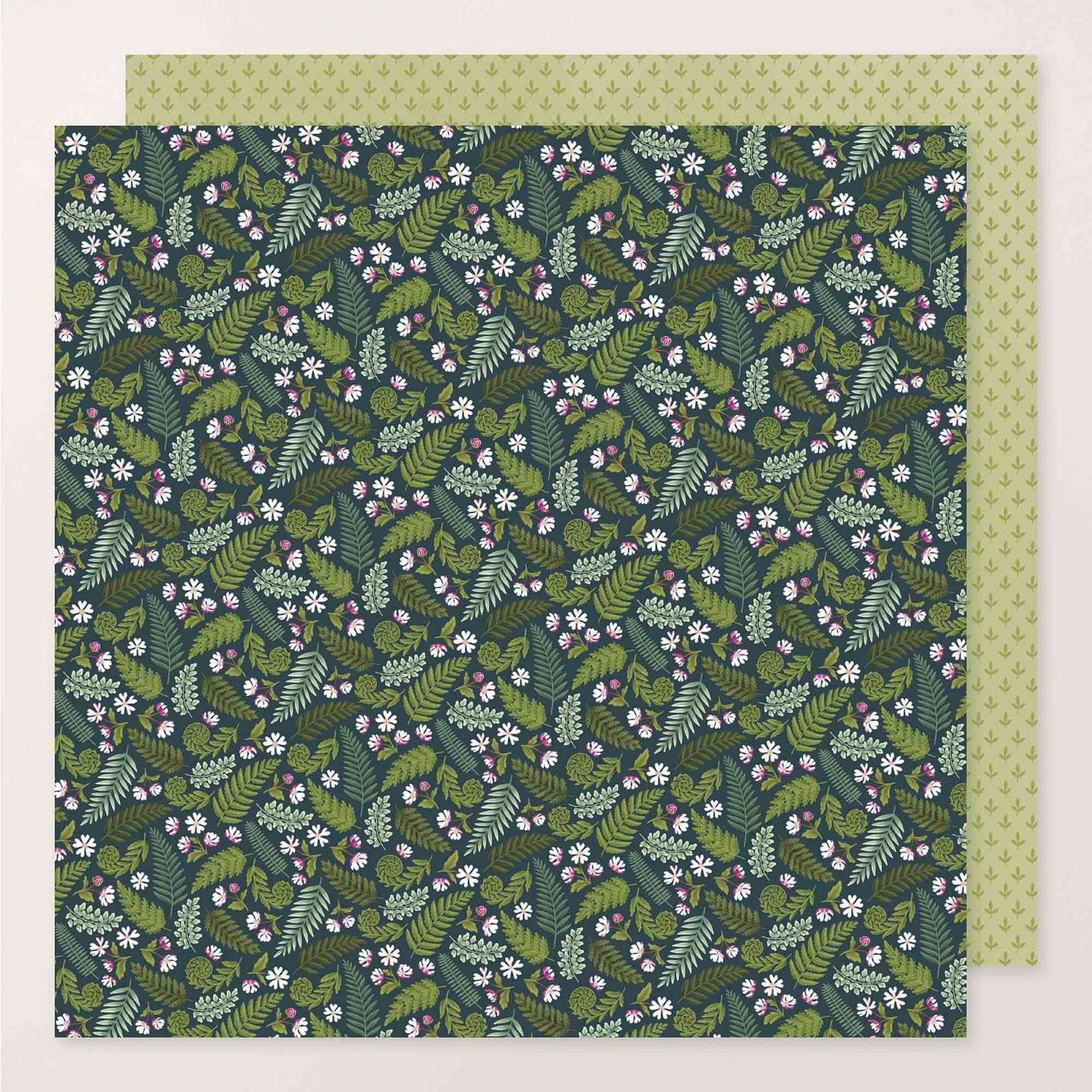 MOONLIT FLORA 12" X 12" (30.5 X 30.5 CM) DESIGNER SERIES PAPER