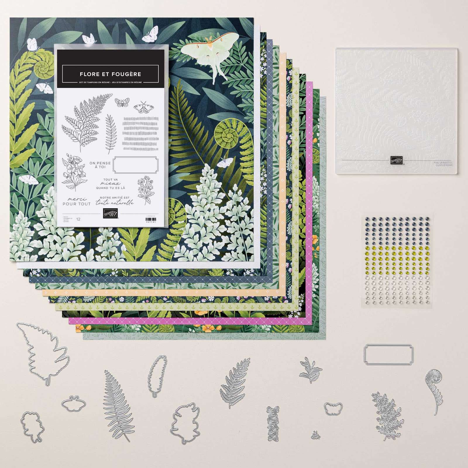 ASSORTIMENT DE COLLECTION FLORE AU CLAIR DE LUNE (FRANÇAIS)