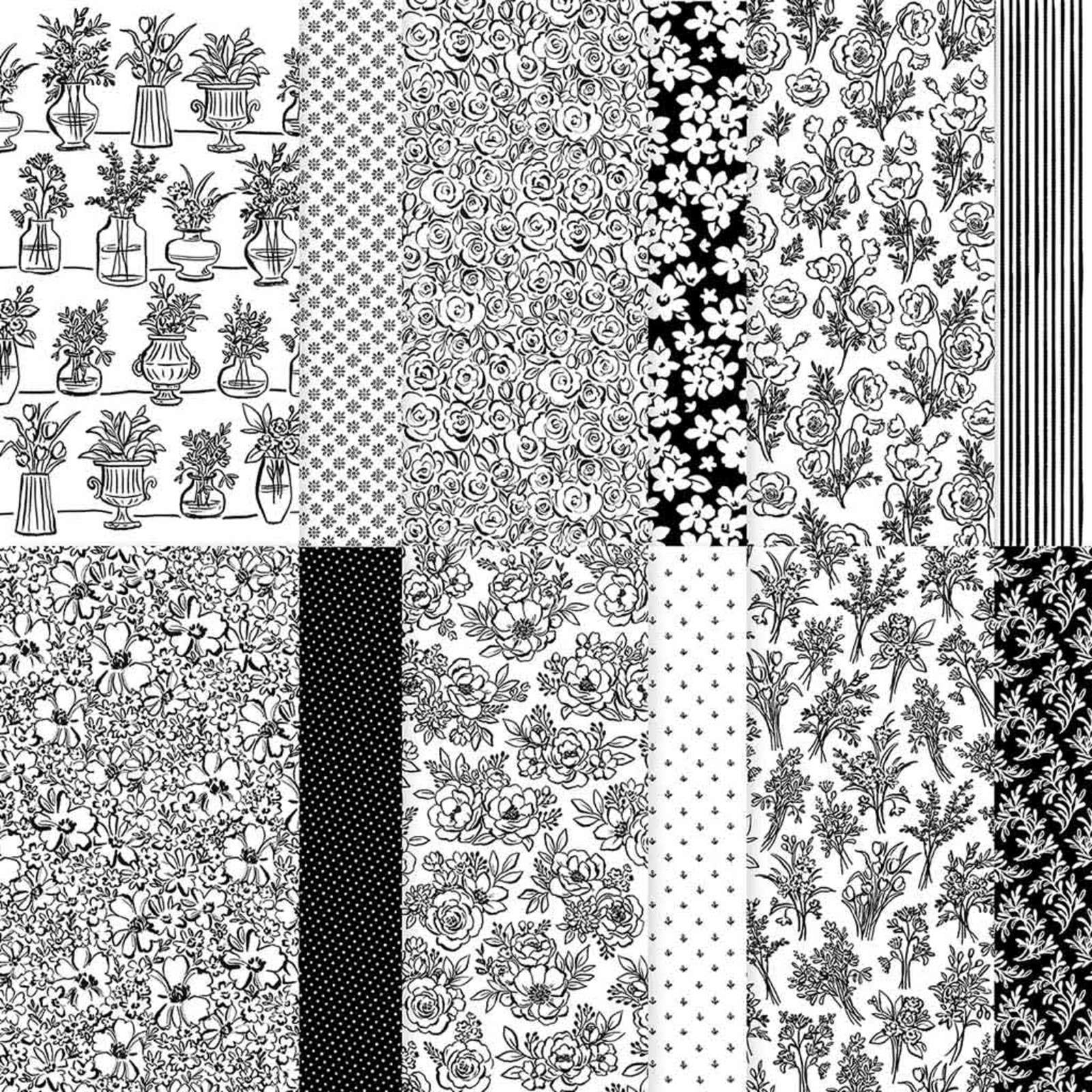 ARTISAN SKETCHED GARDEN 12" X 12" (30.5 X 30.5 CM) DESIGNER SERIES PAPER