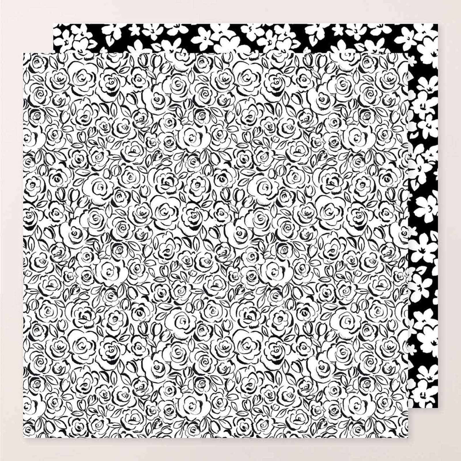 ARTISAN SKETCHED GARDEN  12" X 12" (30.5 X 30.5 CM) DESIGNER SERIES PAPER