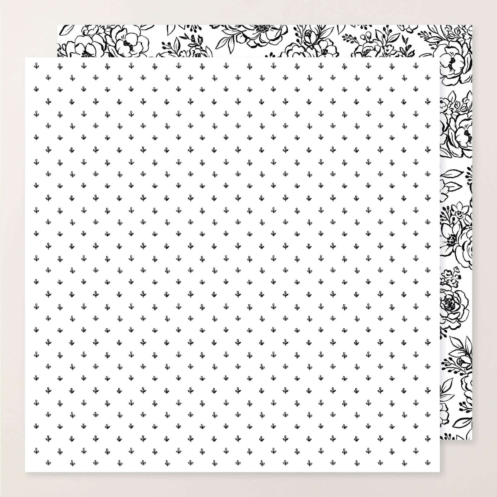 ARTISAN SKETCHED GARDEN  12" X 12" (30.5 X 30.5 CM) DESIGNER SERIES PAPER