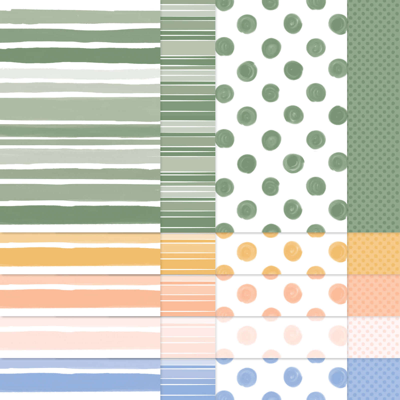 2026–2028 IN COLOR™ PAINTED PATTERNS 12" X 12" (30.5 X 30.5 CM) DESIGNER SERIES PAPER