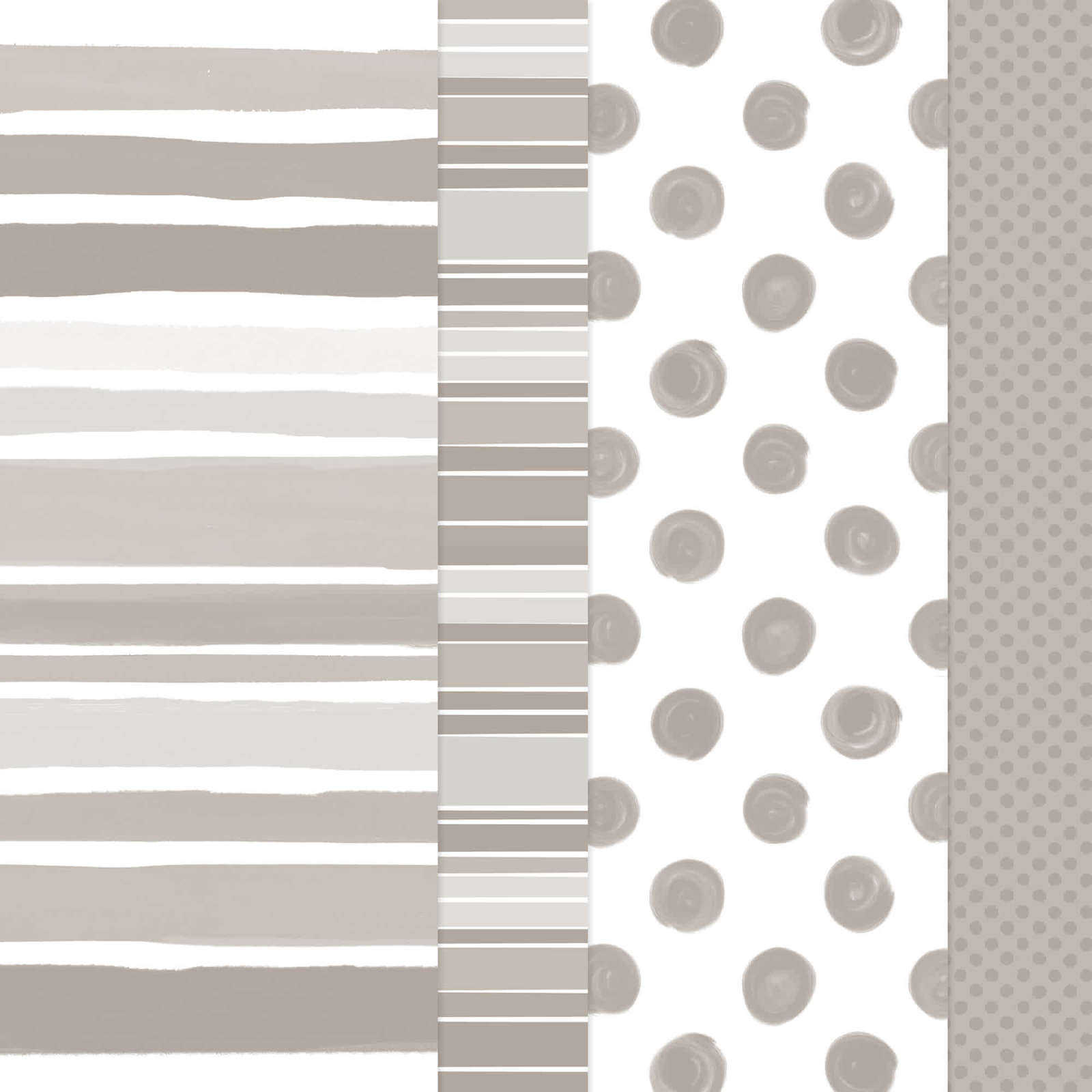NEUTRALS PAINTED PATTERNS 12" X 12" (30.5 X 30.5 CM) DESIGNER SERIES PAPER