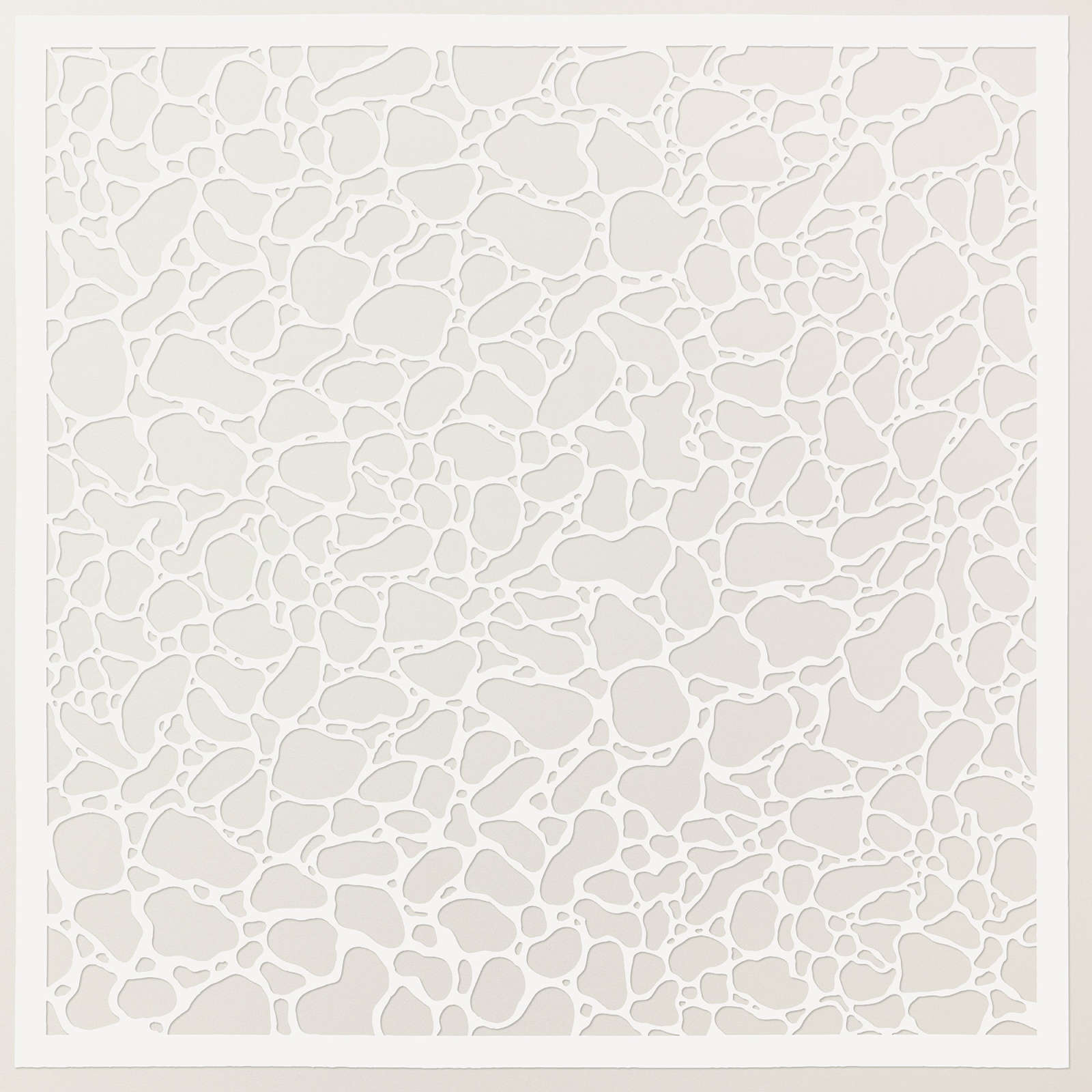 WATER & DOTTED LINES 12" X 12" (30.5 X 30.5 CM) DECORATIVE MASKS