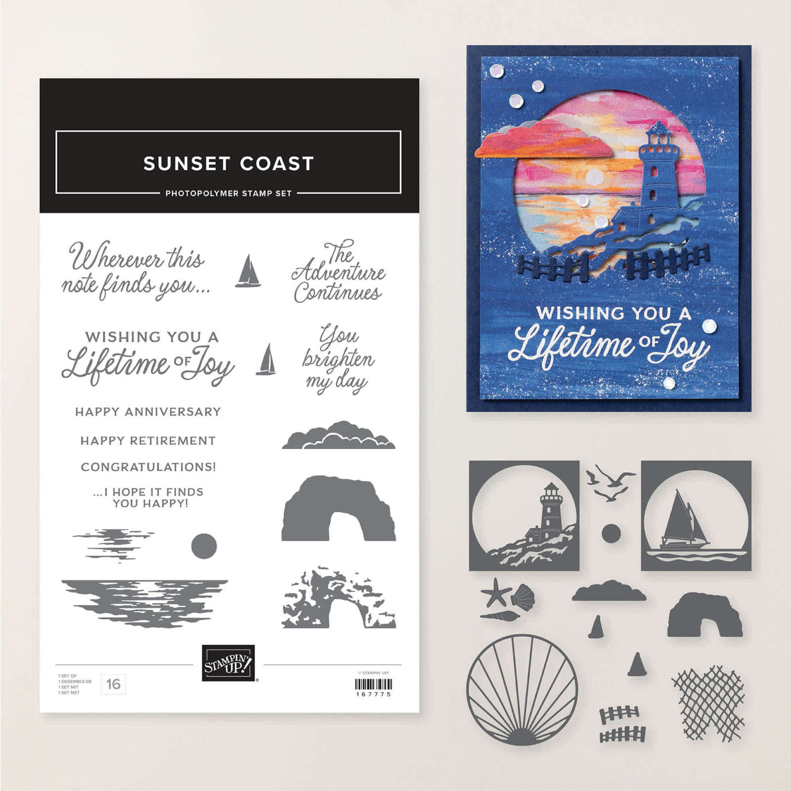 SUNSET COAST-PRODUCTPAKKET (ENGELS)