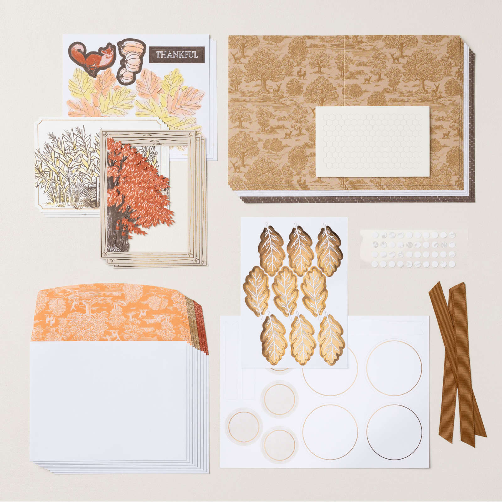 FALL FOR TOILE PAPER PUMPKIN REFILL