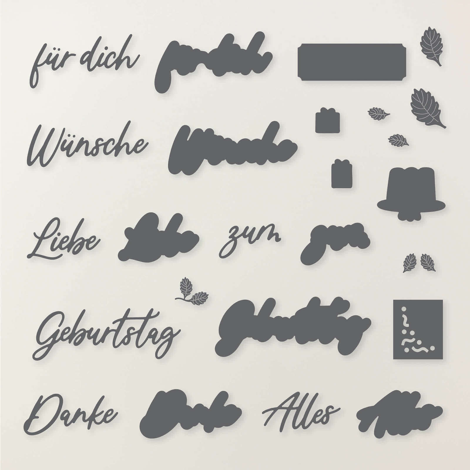 STANZFORMEN WORTE UND WÜNSCHE (DEUTSCH)