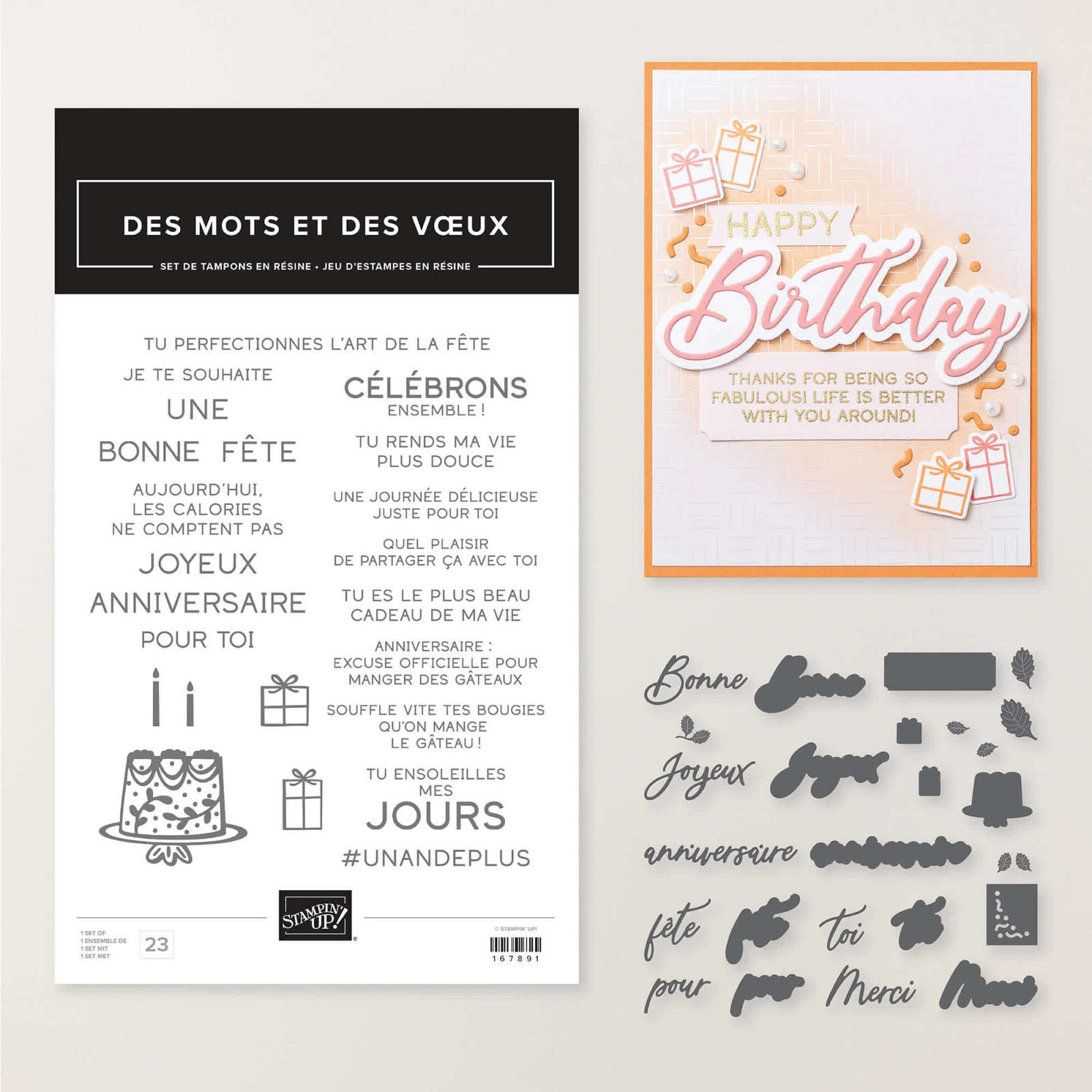 LOT DES MOTS ET DES VŒUX (FRANÇAIS)