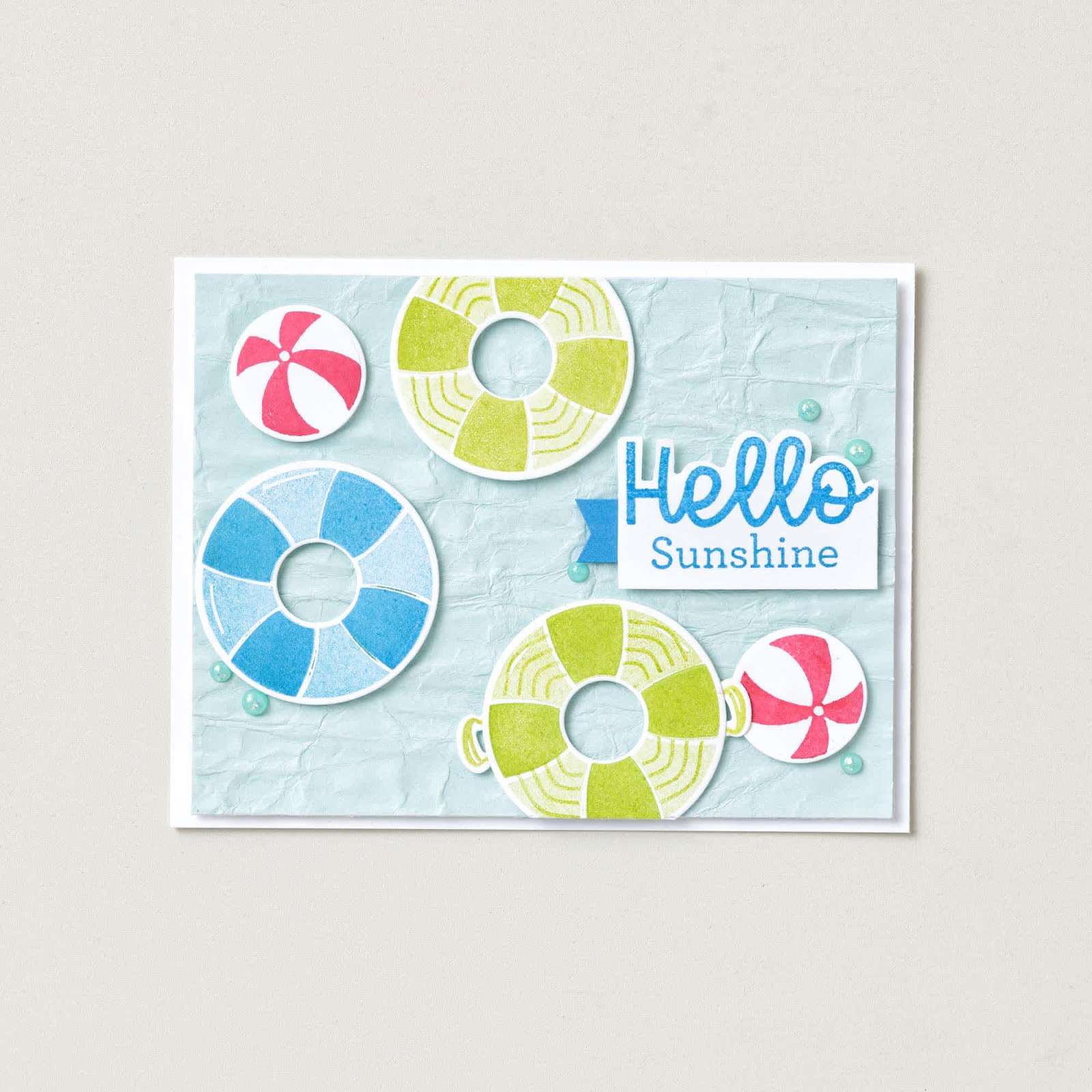 SPLASH & RELAX PHOTOPOLYMER STAMP SET (ENGLISH)