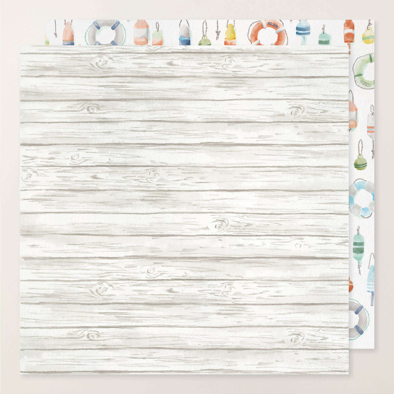 DESIGNERPAPIER 12" X 12" (30,5 X 30,5 CM) AUSZEIT AM MEER