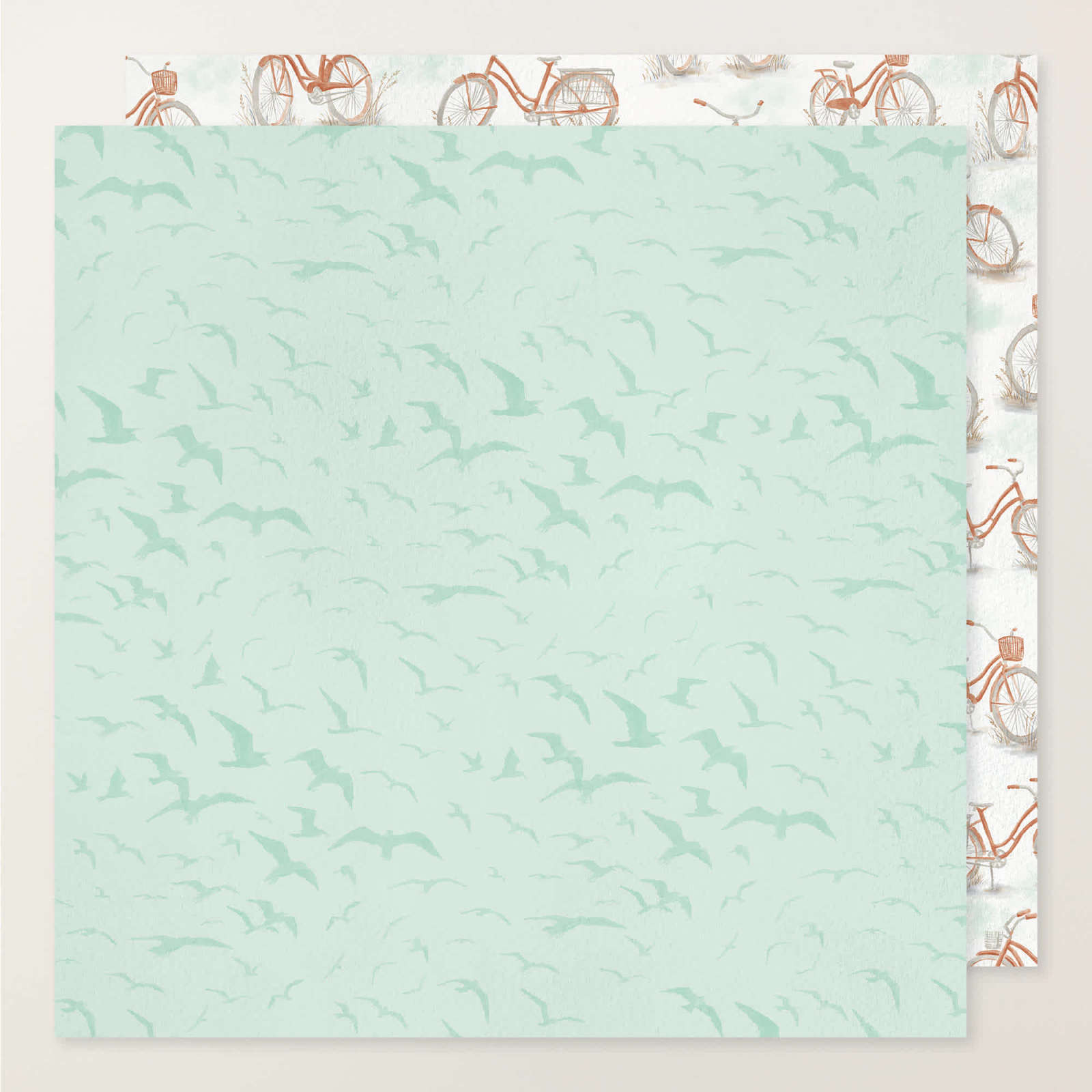 DESIGNERPAPIER 12" X 12" (30,5 X 30,5 CM) AUSZEIT AM MEER
