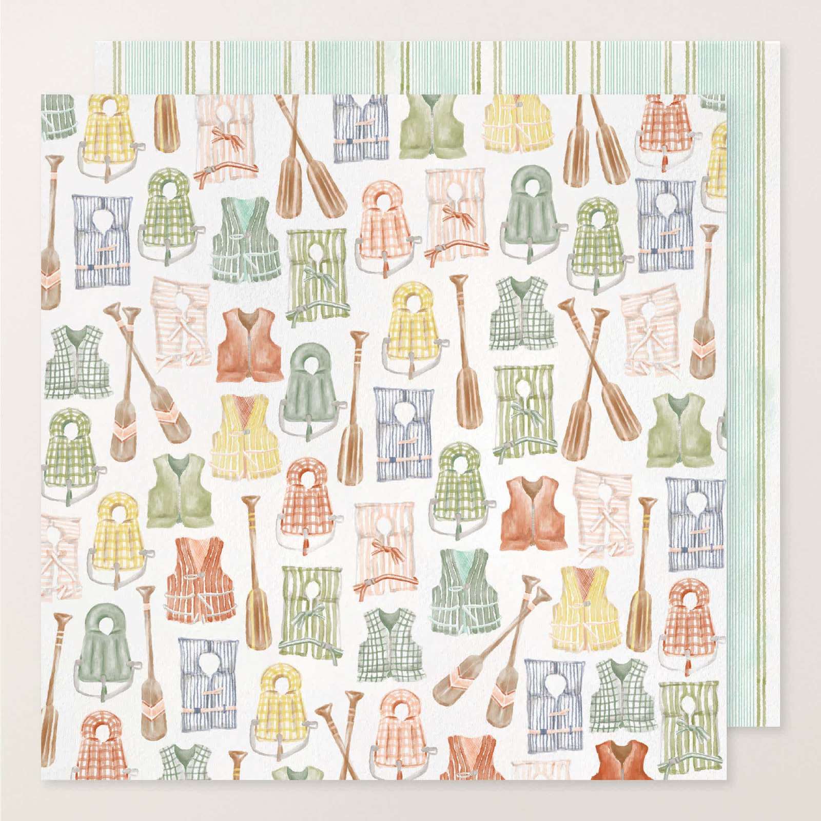 WATERSIDE RETREAT 12" X 12" (30.5 X 30.5 CM) DESIGNER SERIES PAPER