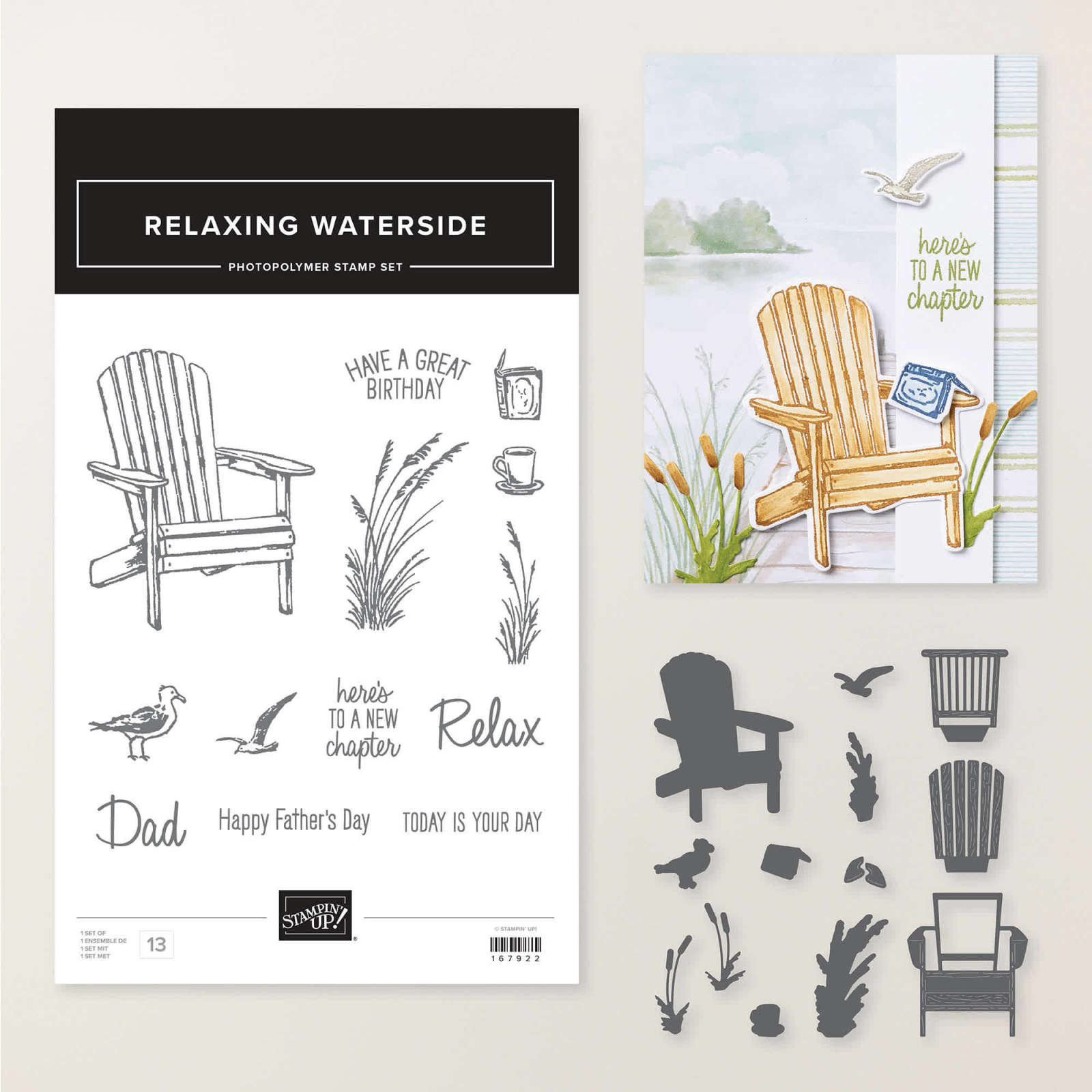 RELAXING WATERSIDE-PRODUCTPAKKET (ENGELS)